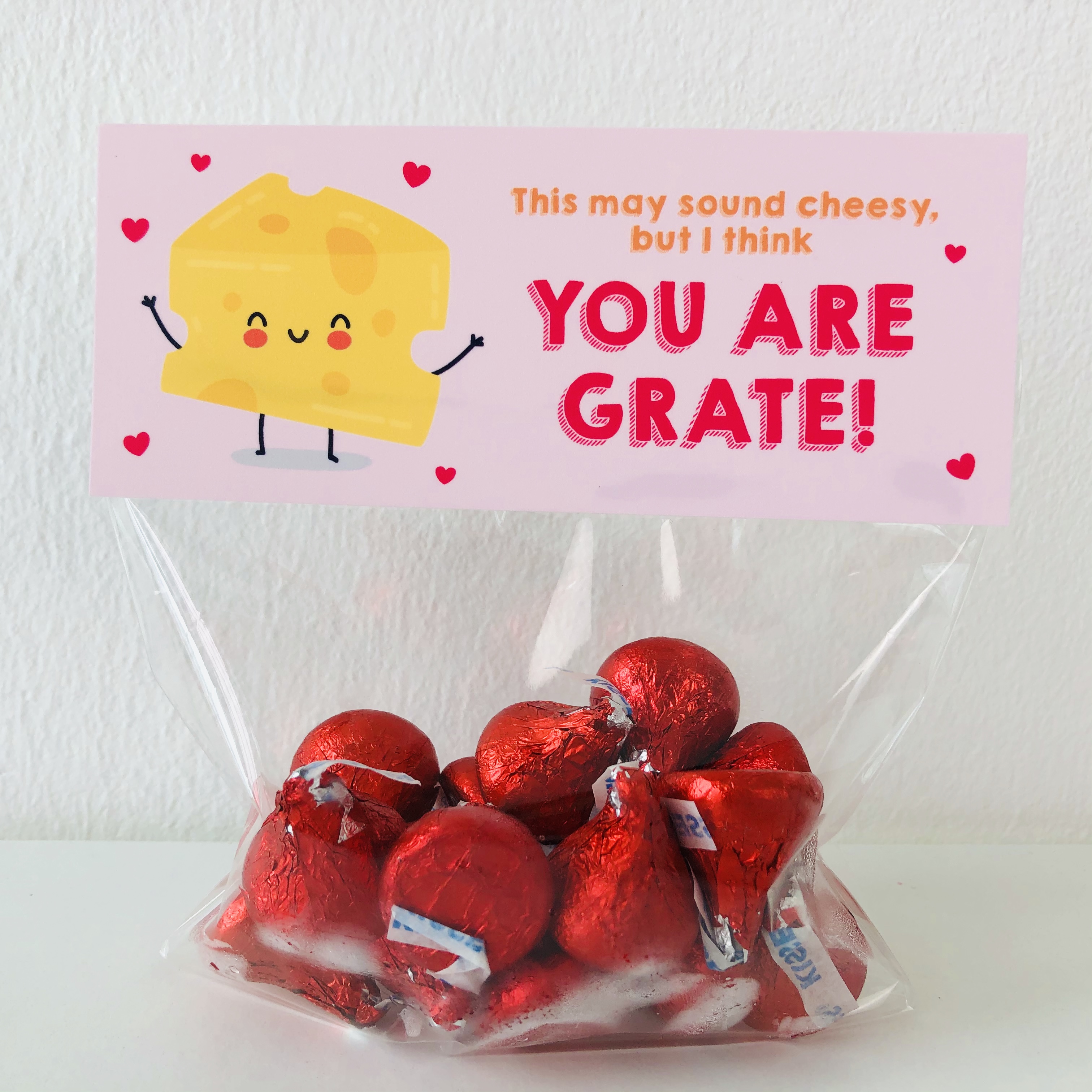 Valentines Cheesy Printable design preview