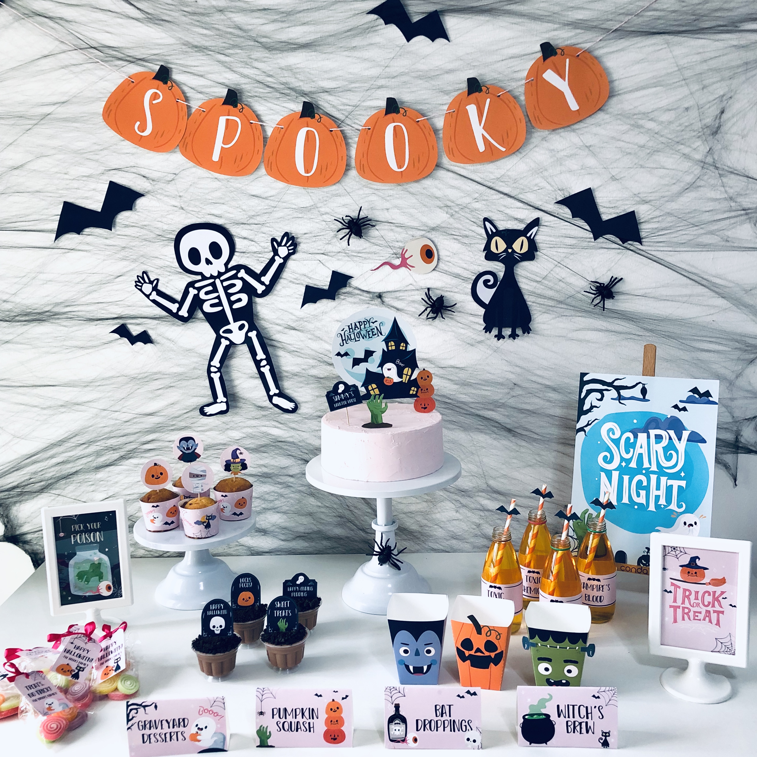Halloween Party Kit design preview