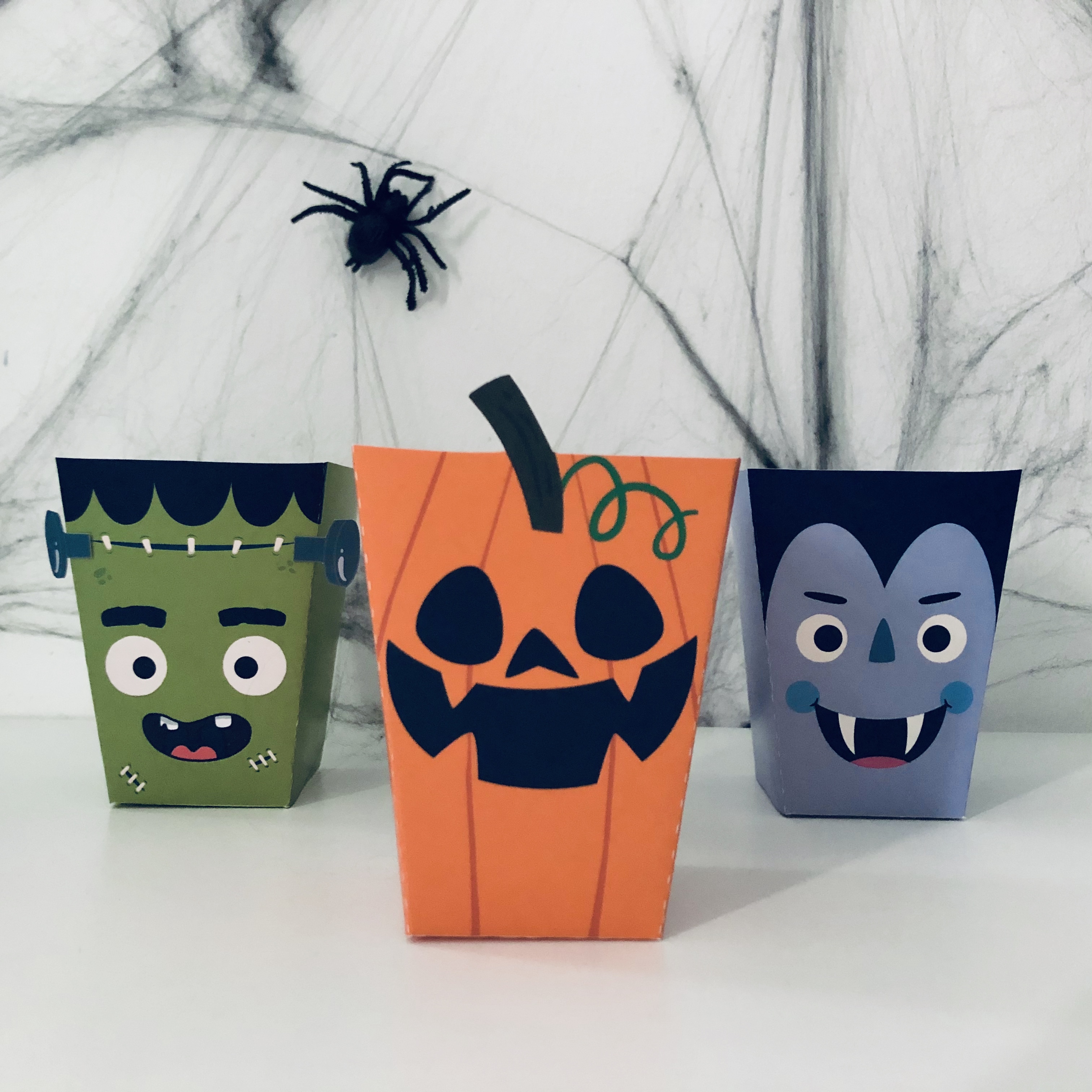 Halloween Favor Boxes design preview
