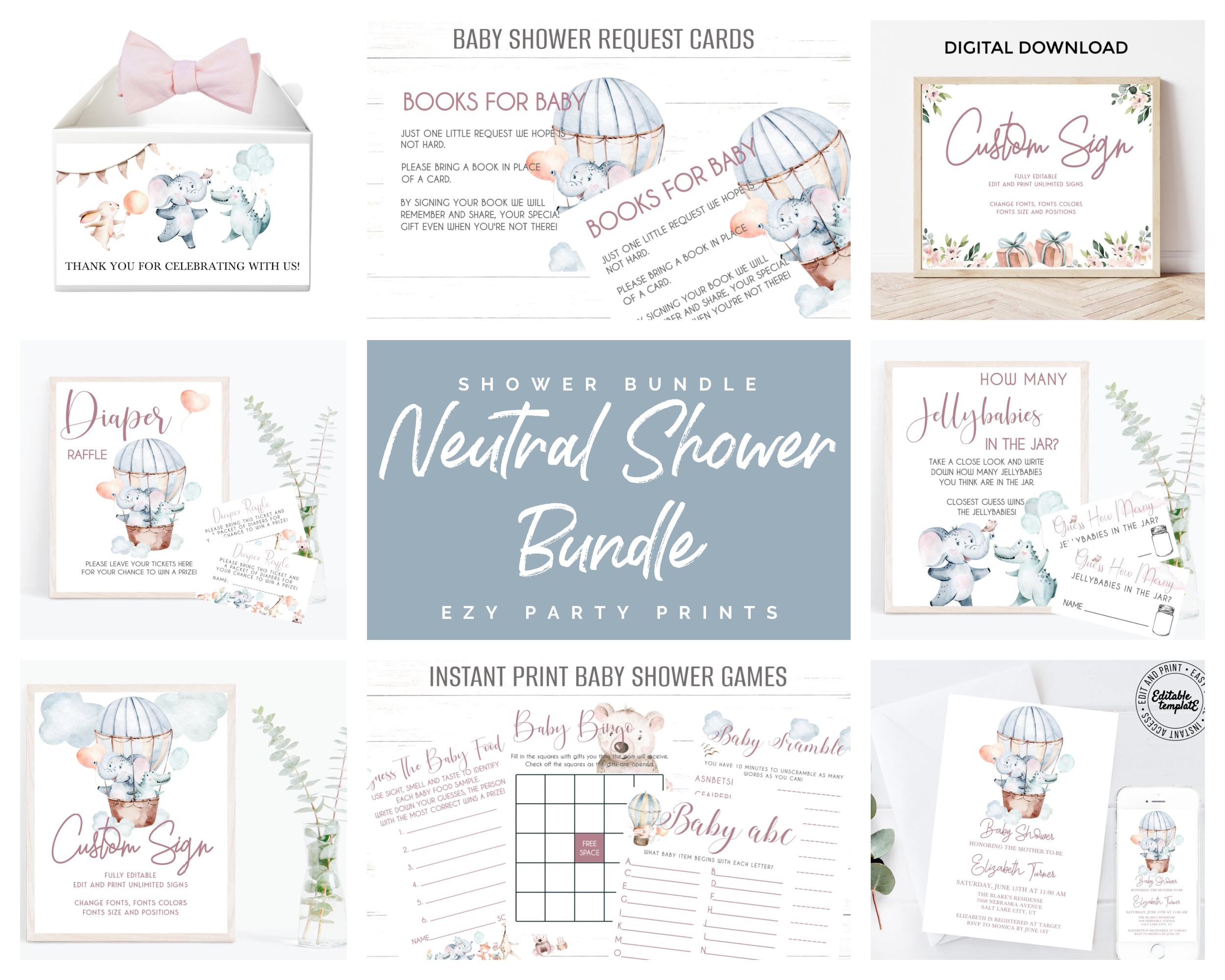 Gender Neutral Baby Shower design preview