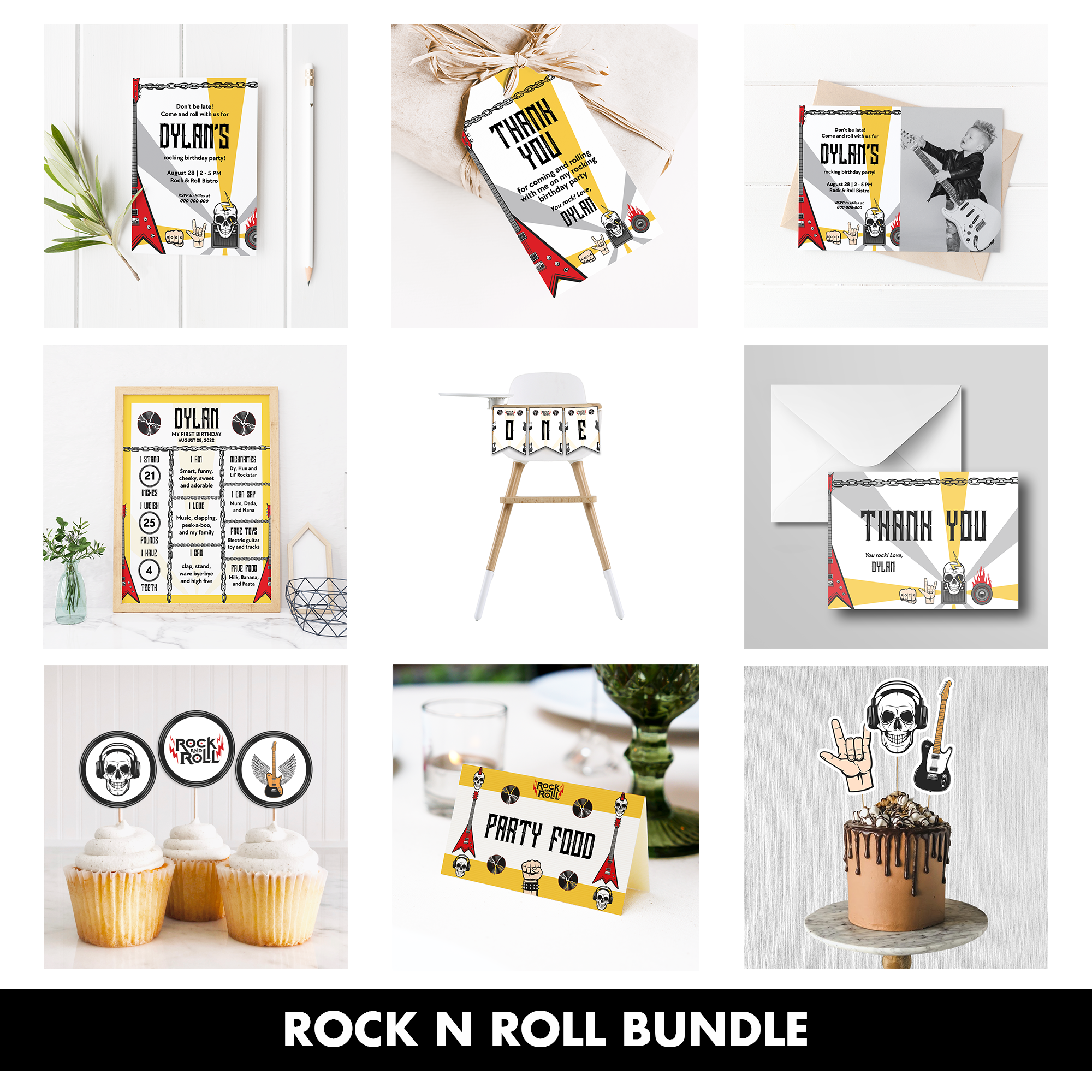 Born to Rock Bundle2 design preview