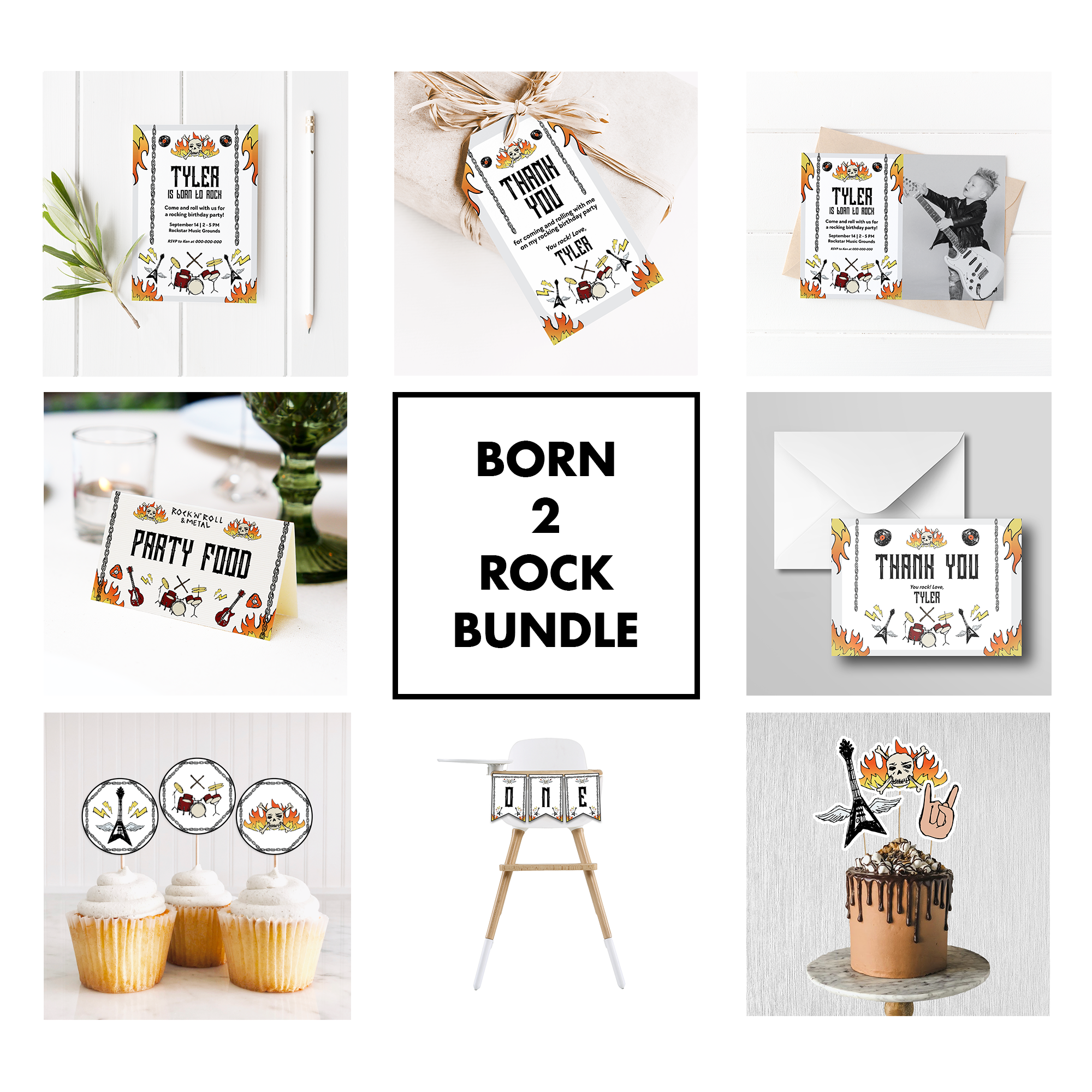 Born 2 Rock Bundle1 design preview