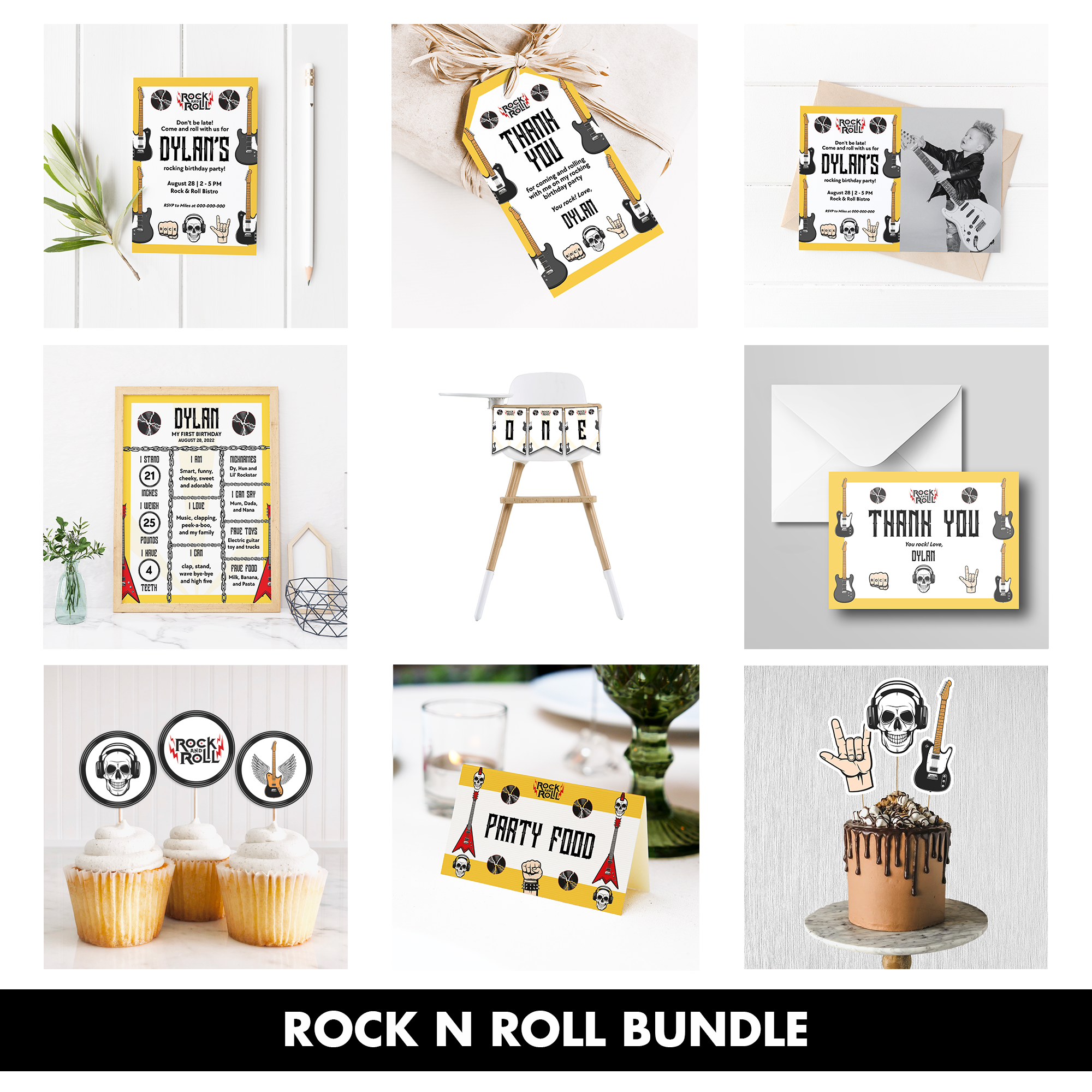 Born 2 Rock Bundle design preview