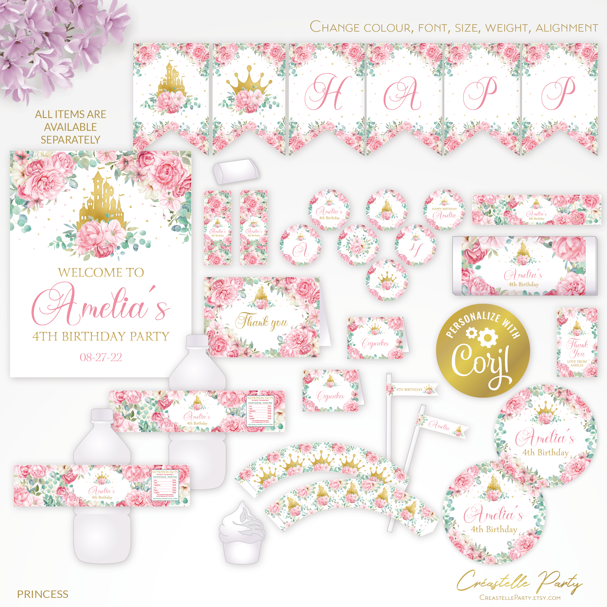 wtrcol princess - decors design preview
