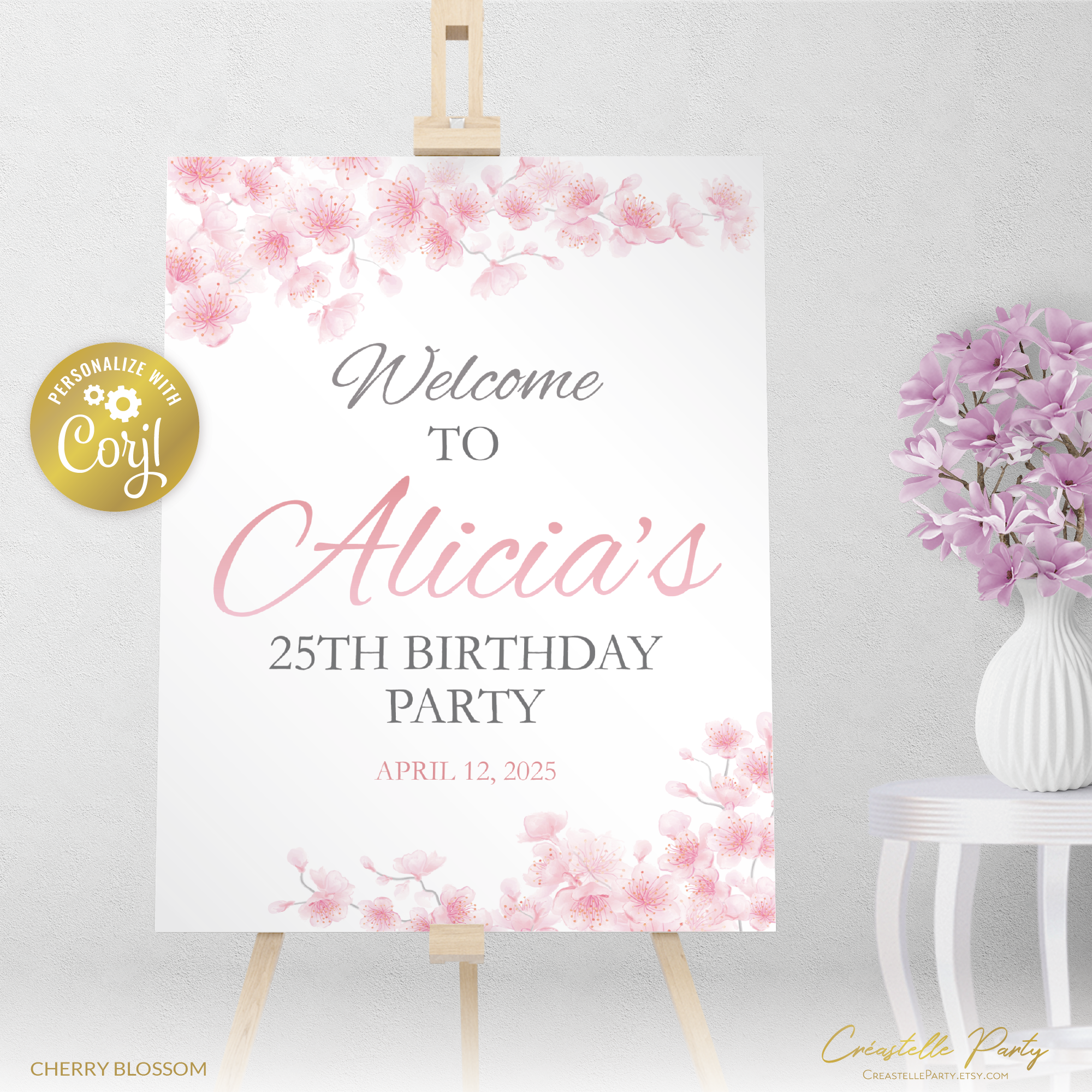 sakura pink - welcome design preview
