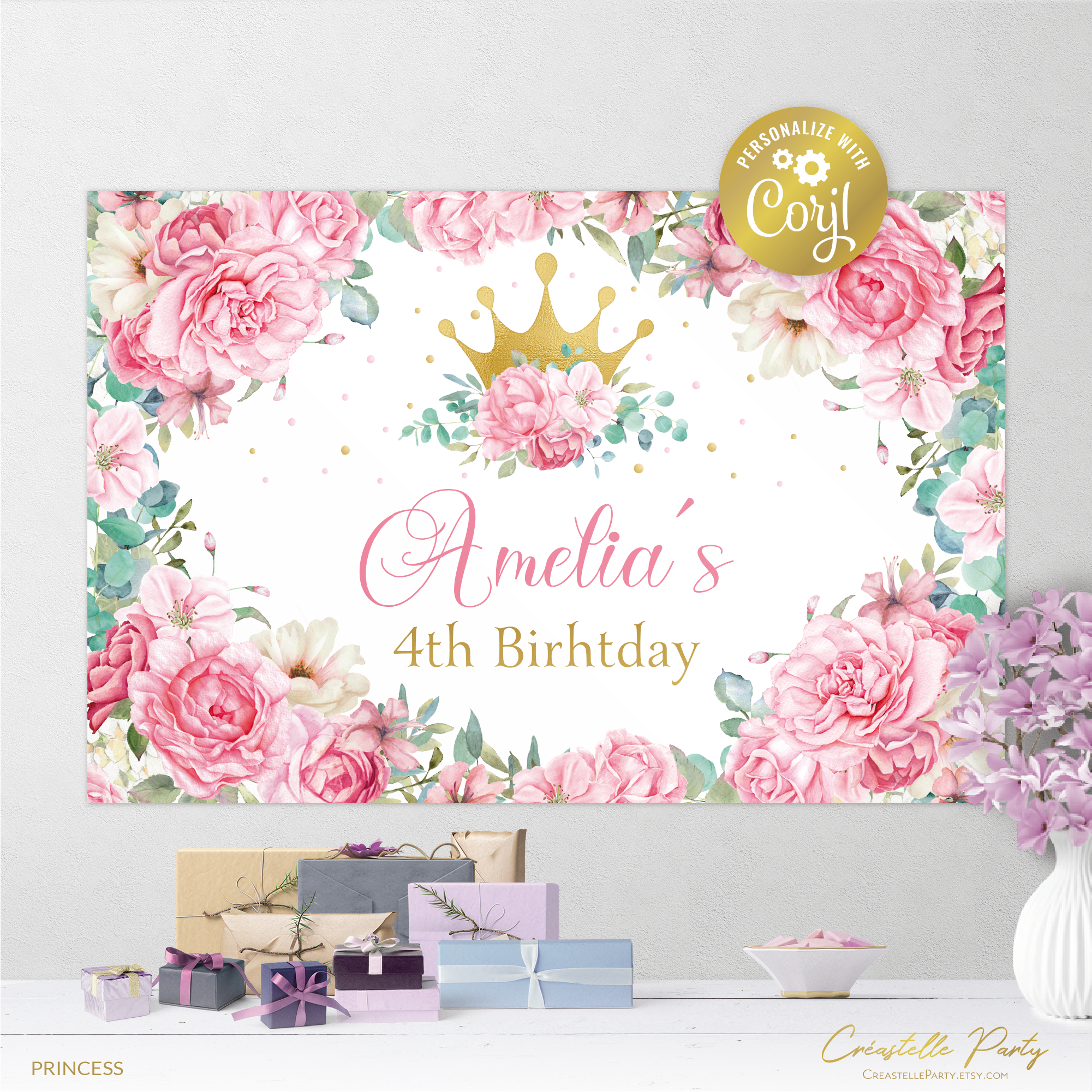 wtrcol princess crown - backdrop 1 design preview