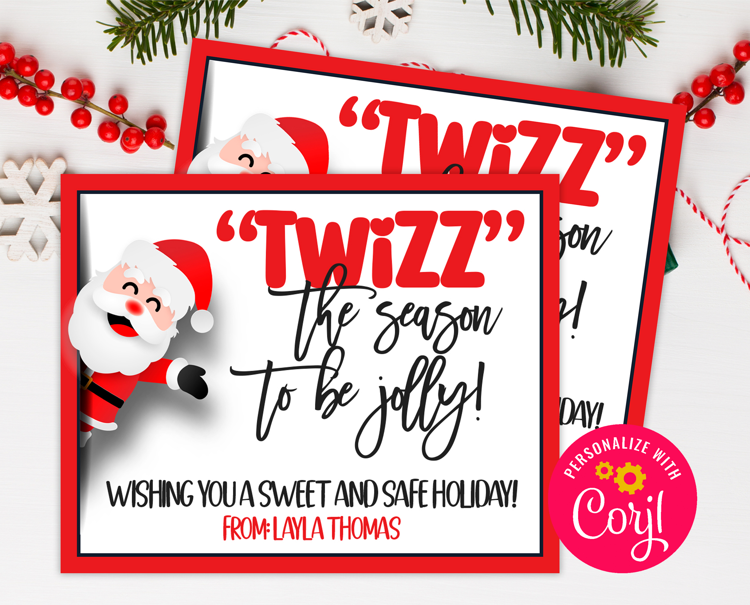Twizz the Season Tag design preview