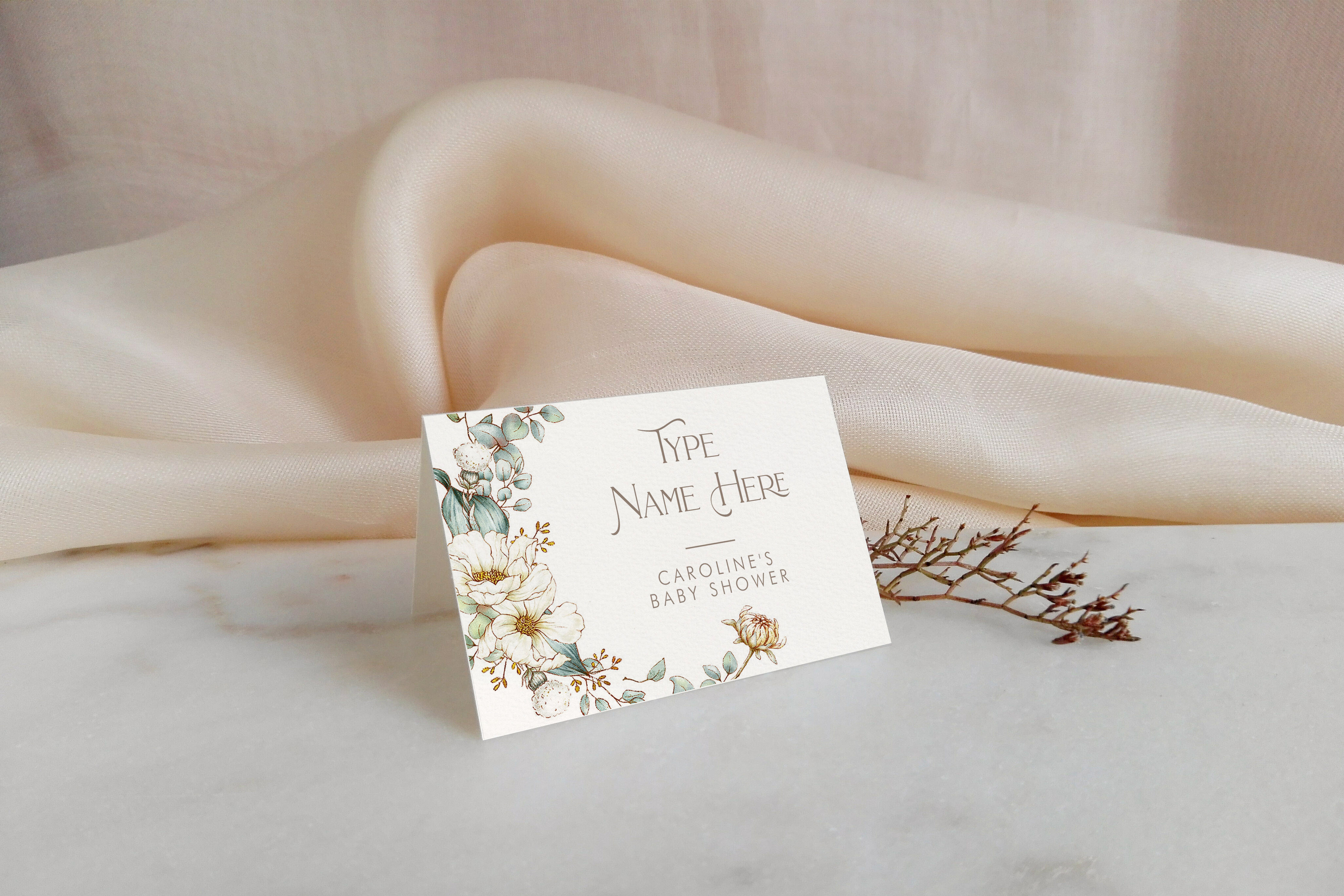 Storybook Name/Place Cards design preview