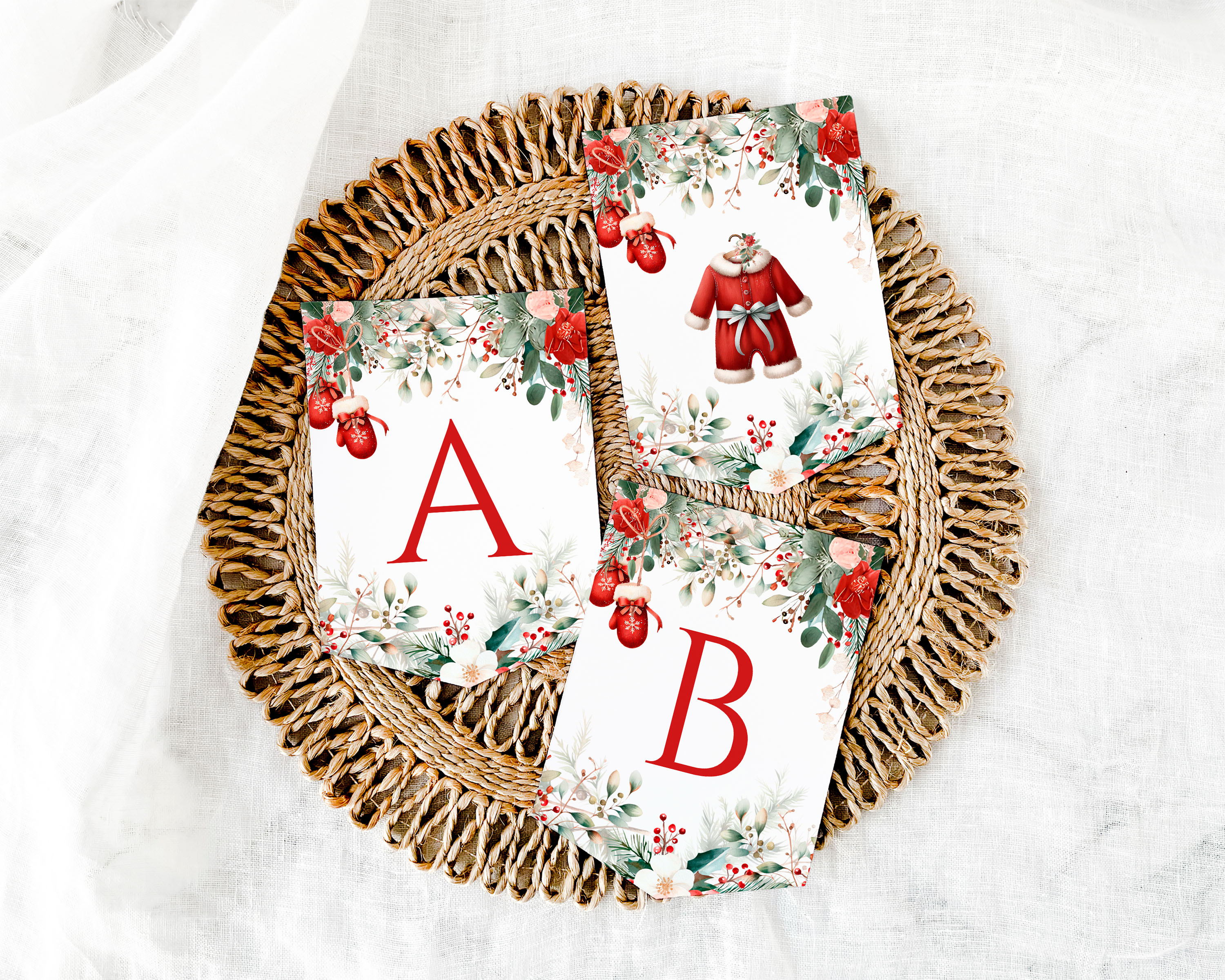 Merry Little Baby Shower Banner design preview