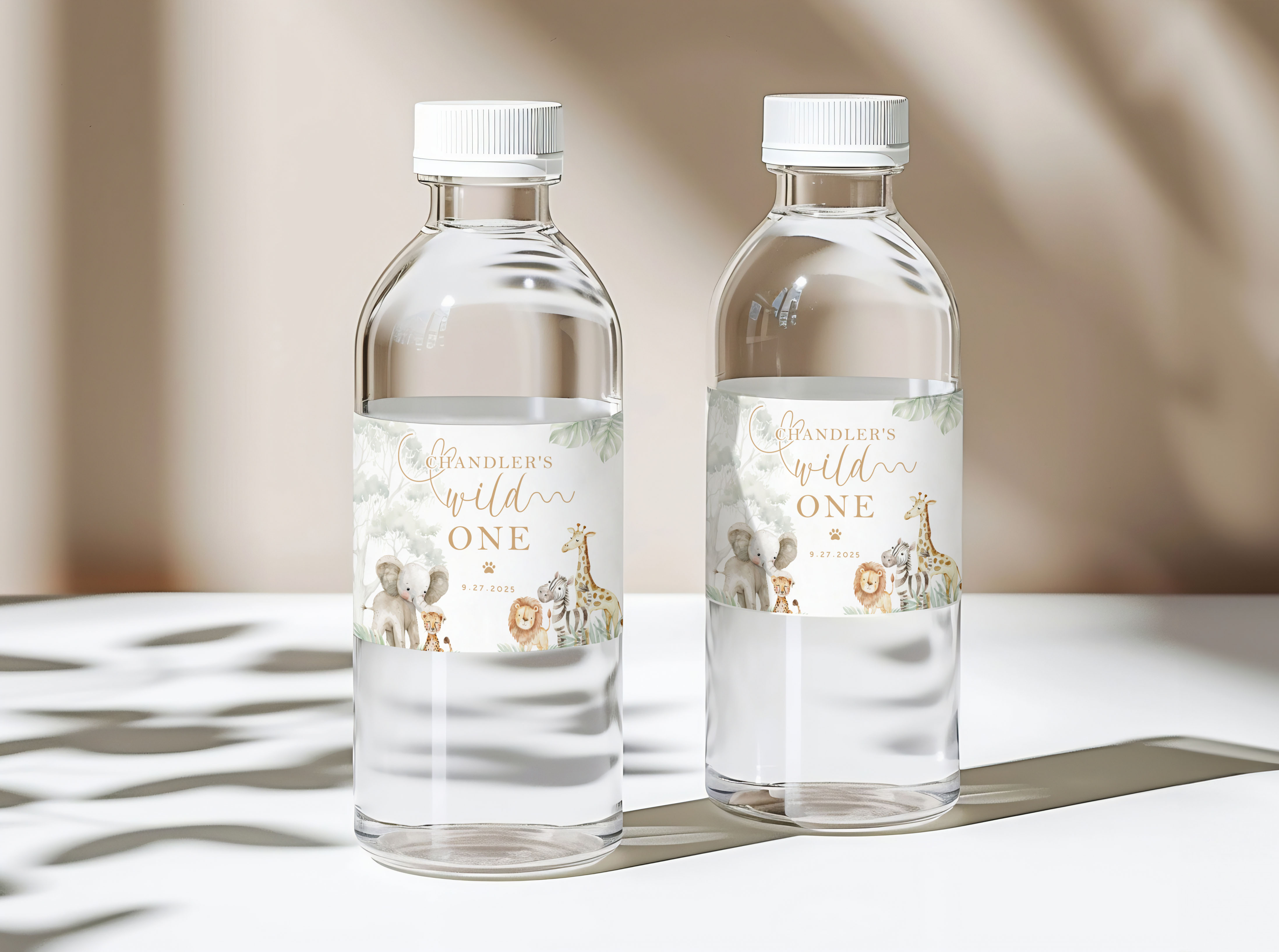 Wild One Drink Label design preview