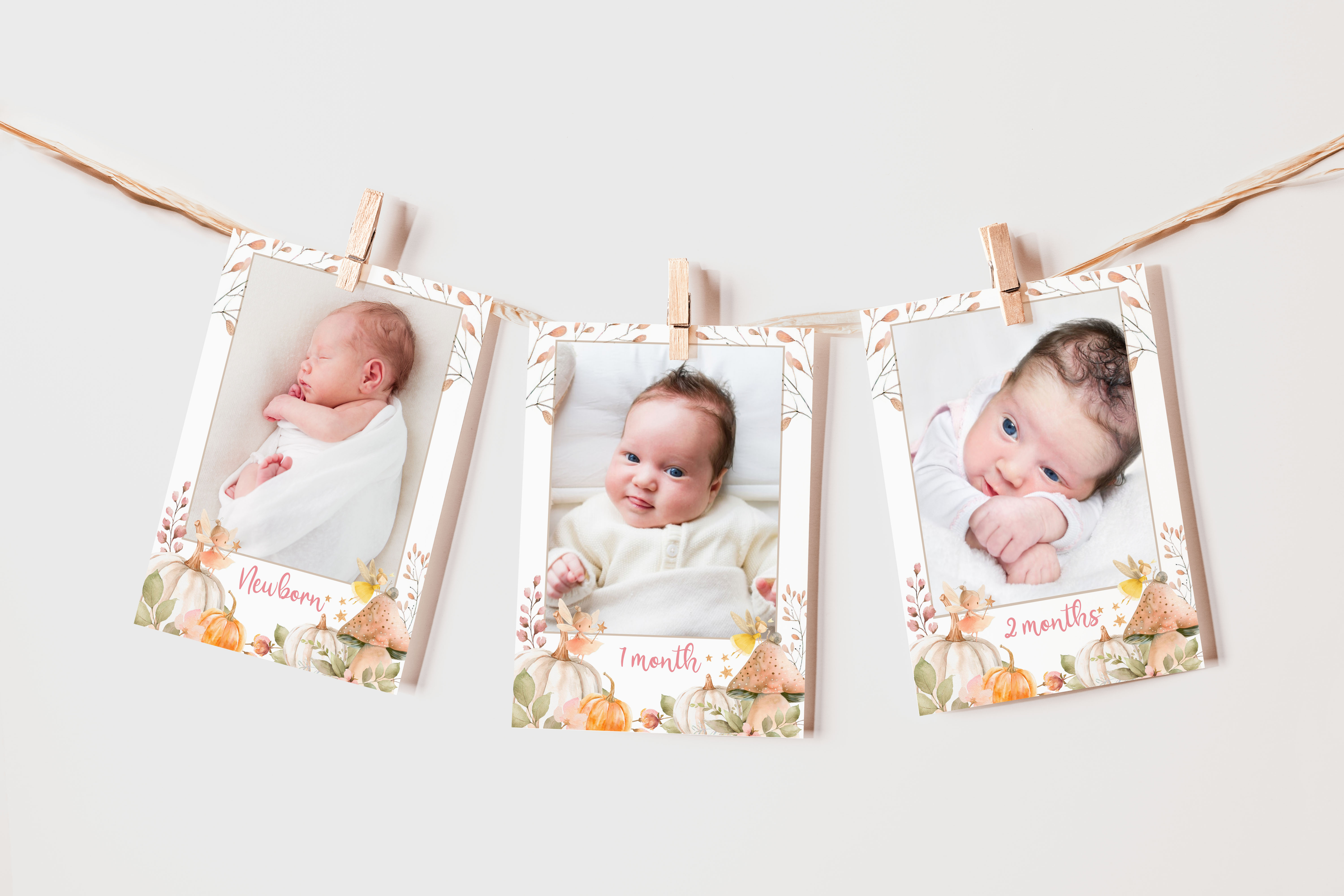 Autumn Fairies Photo Banner design preview