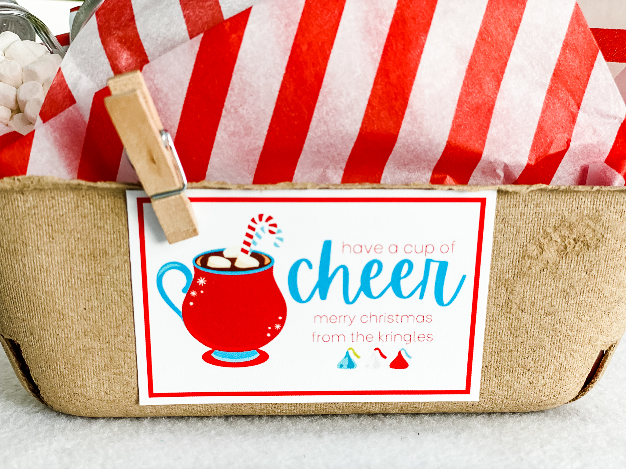 Cup of Cheer Tags design preview