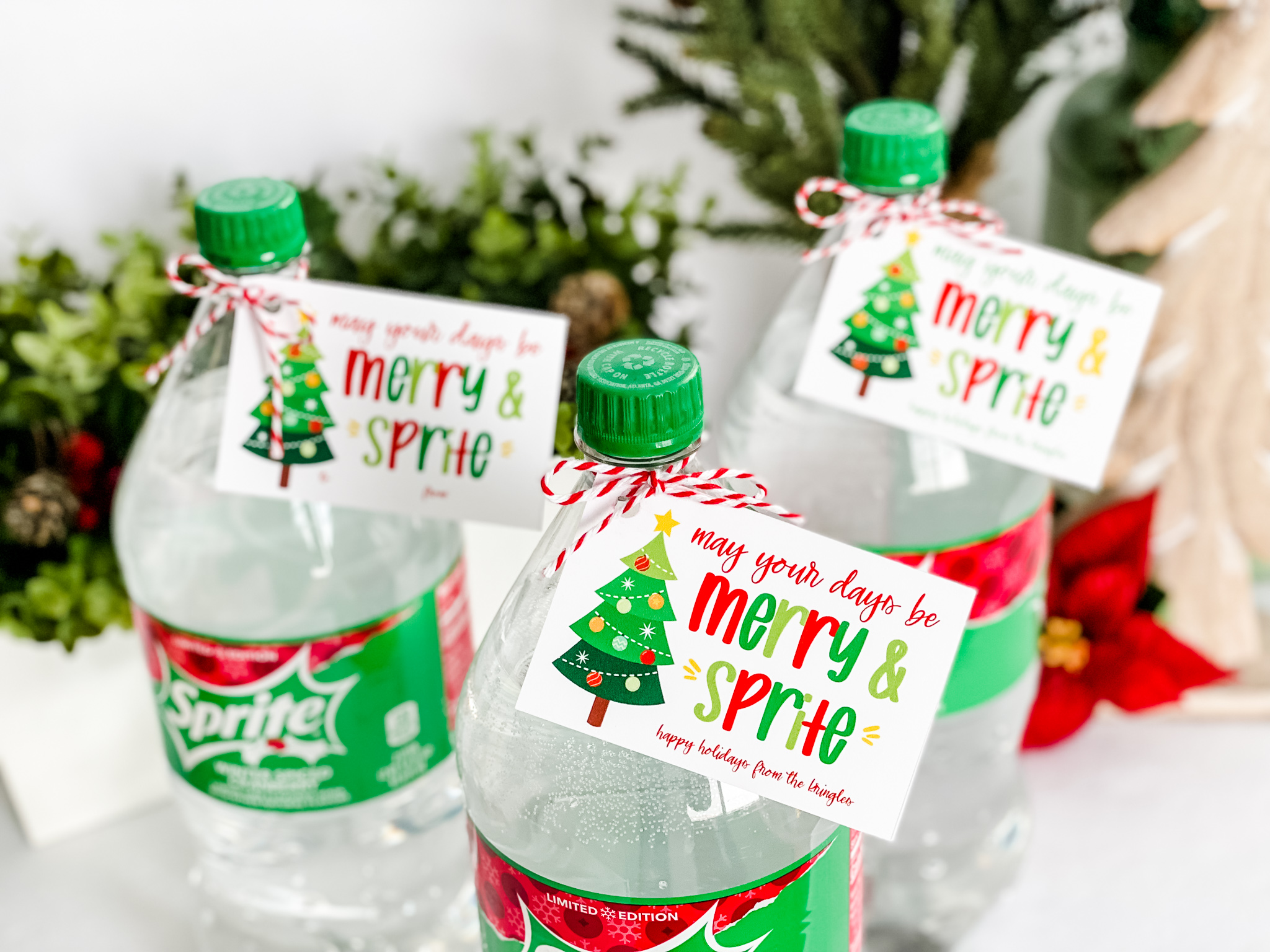 Merry & Sprite Gift Tags design preview