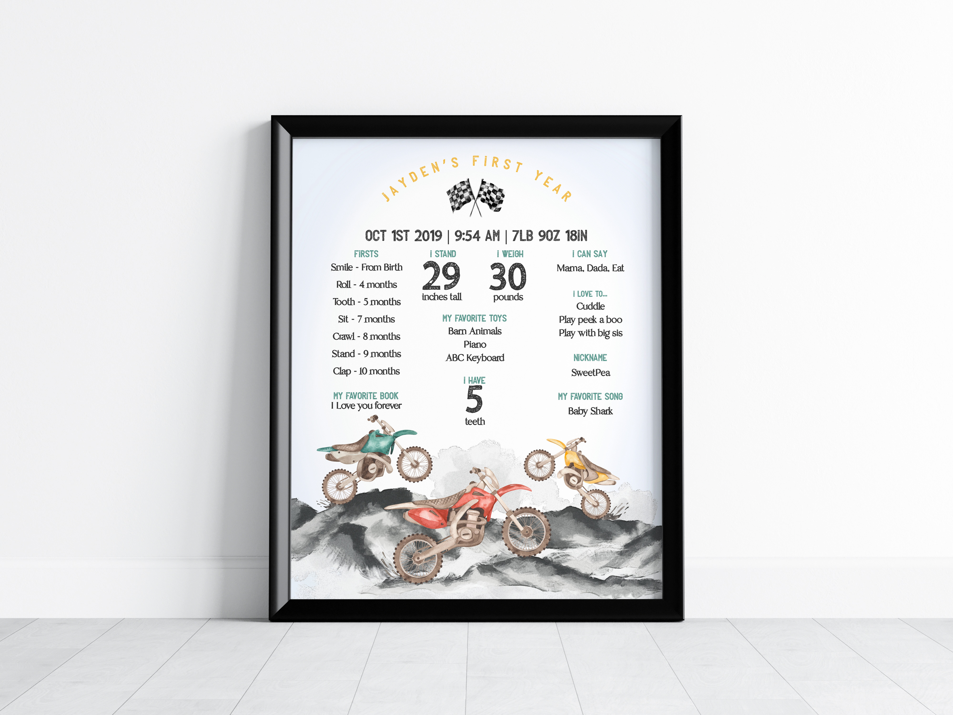 dirt bike - my first year design preview