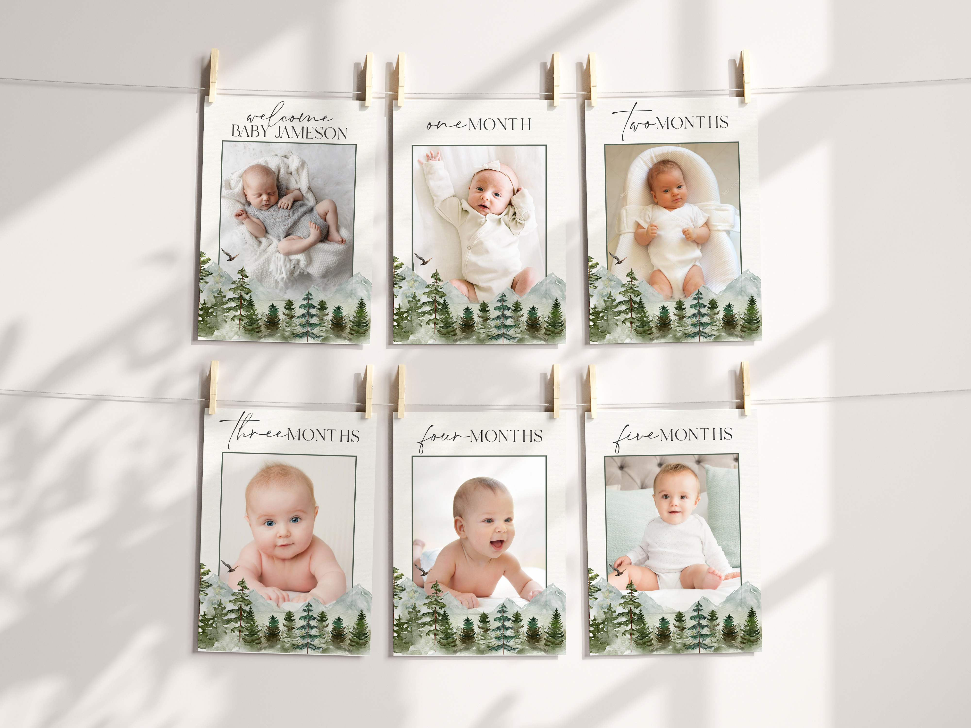 forest - milestone banner design preview