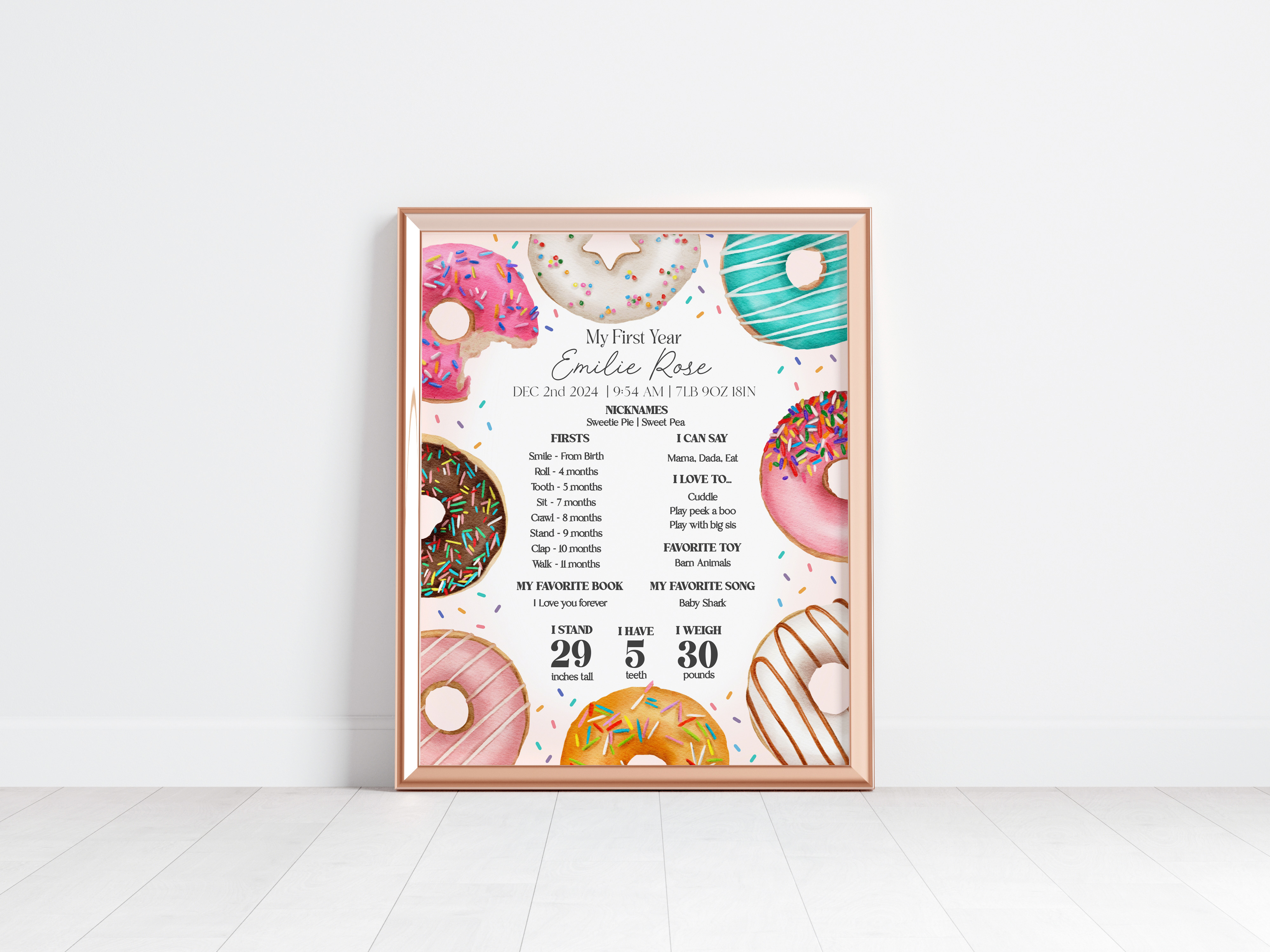 donut - my first year design preview