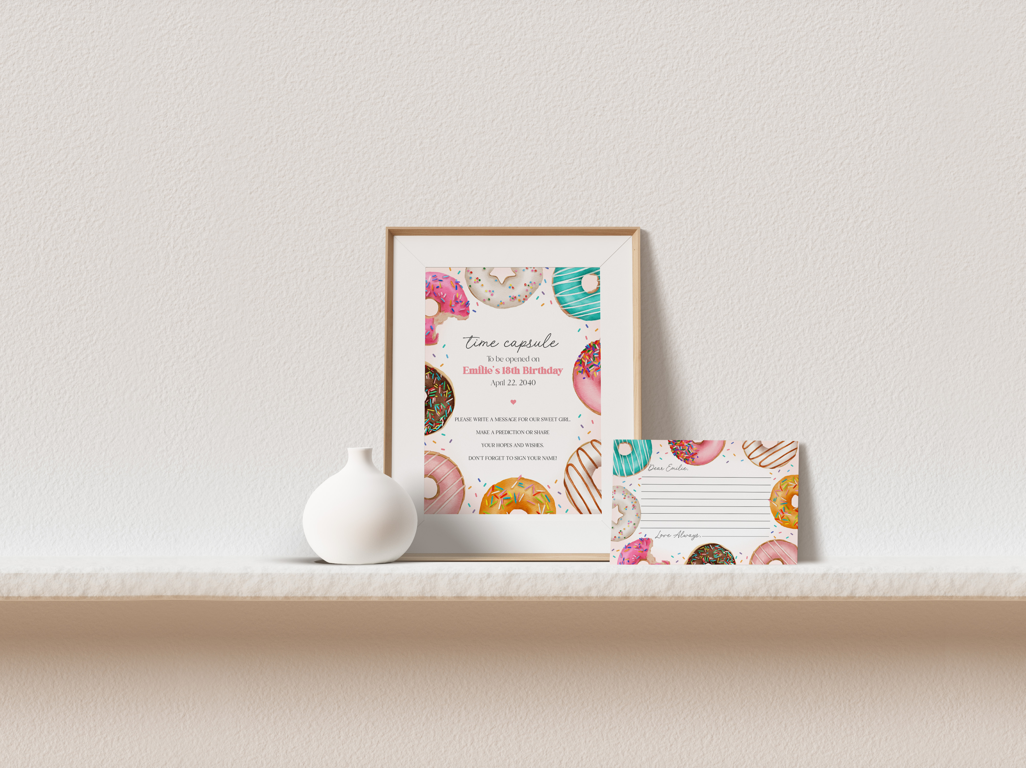 donut - time capsule design preview