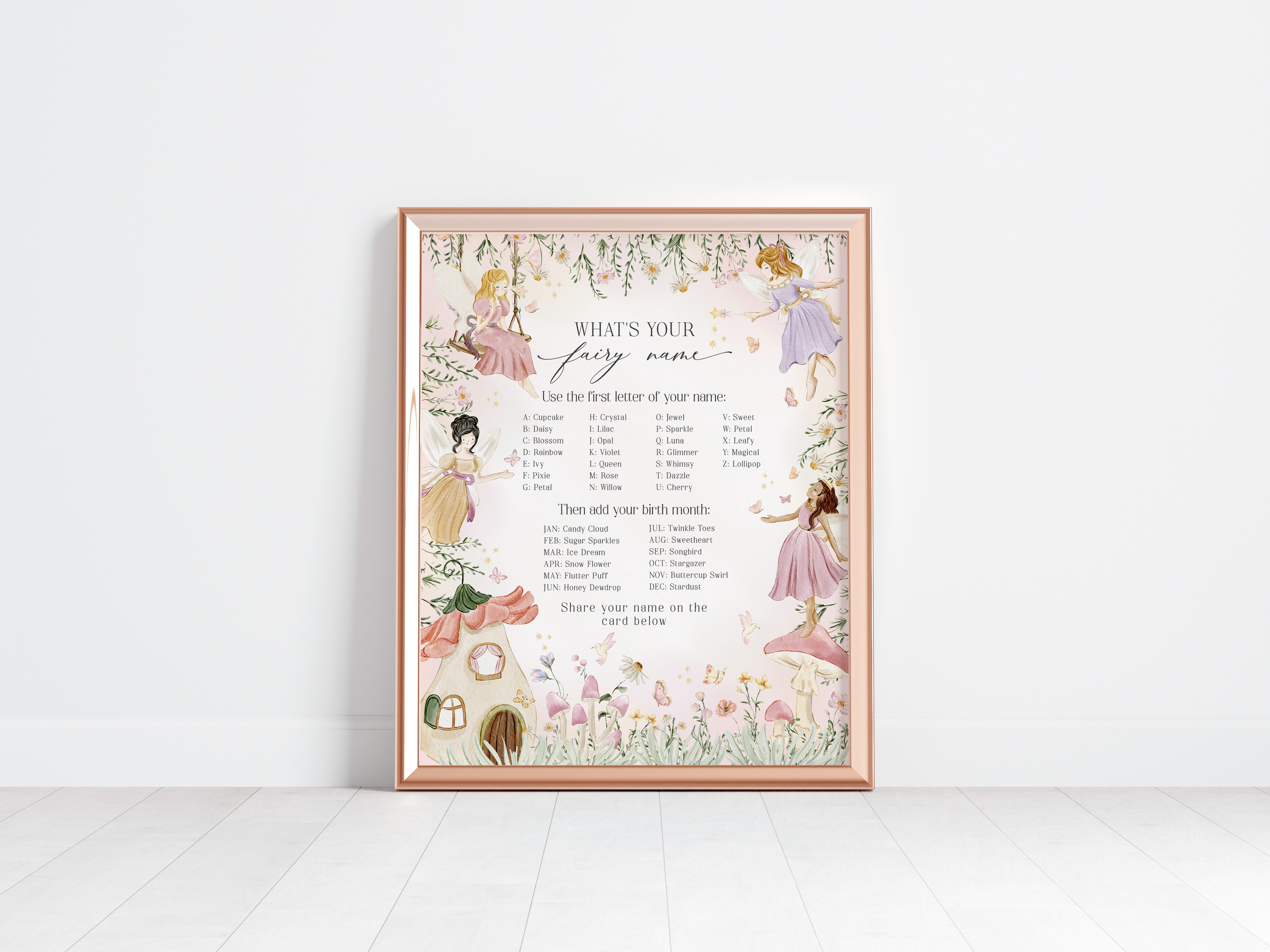 fairy - fairy name design preview