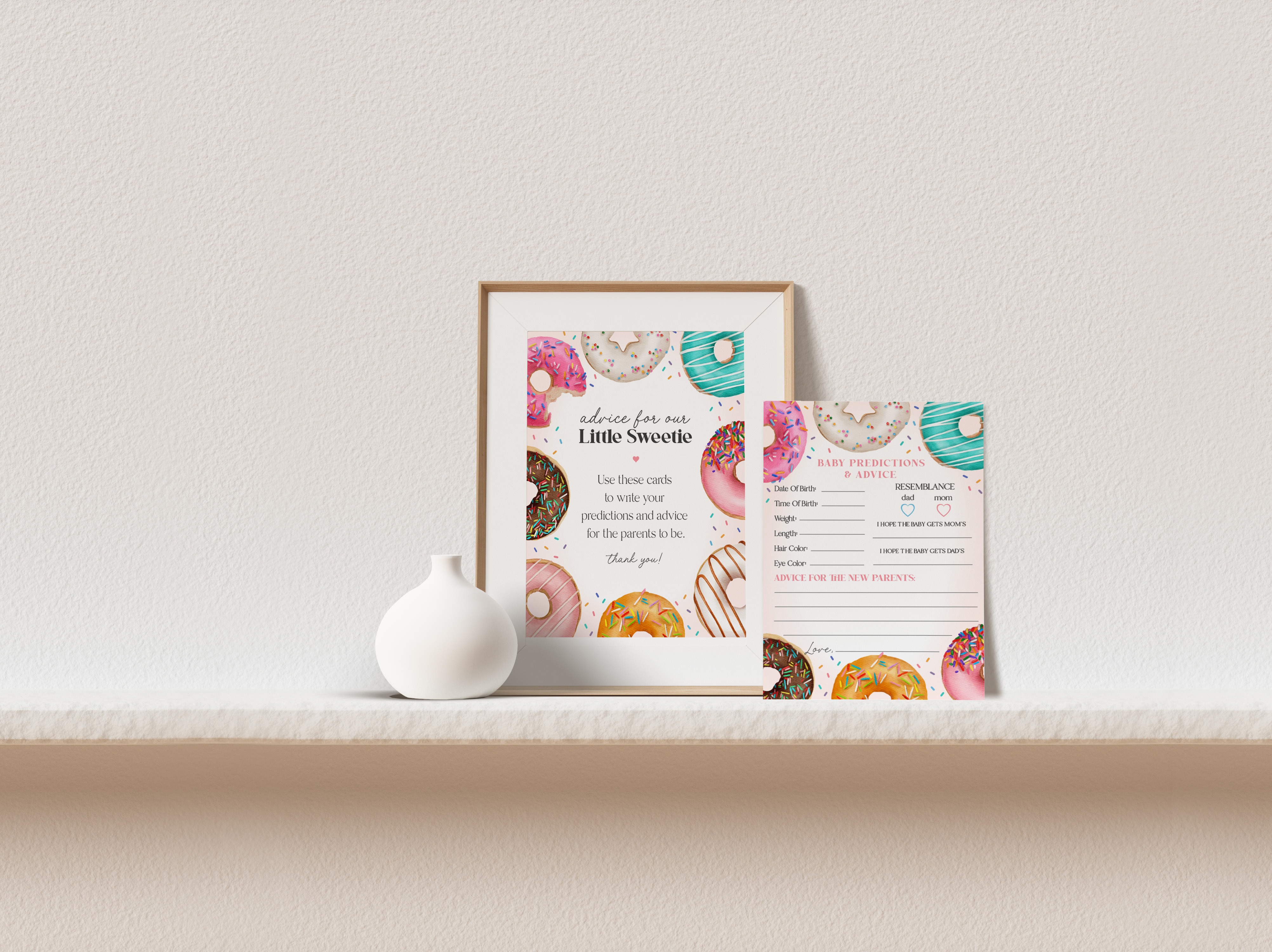 donut - advice for baby design preview