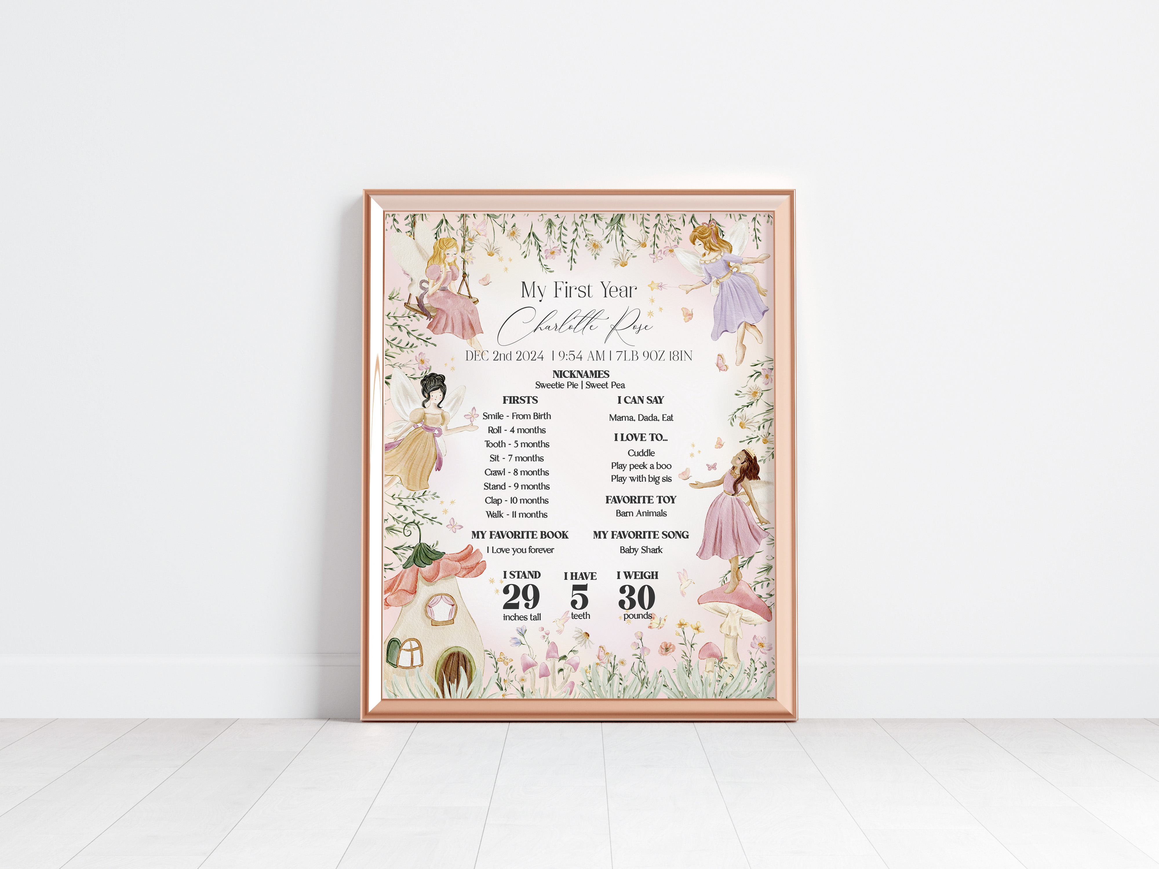fairy - my first year design preview