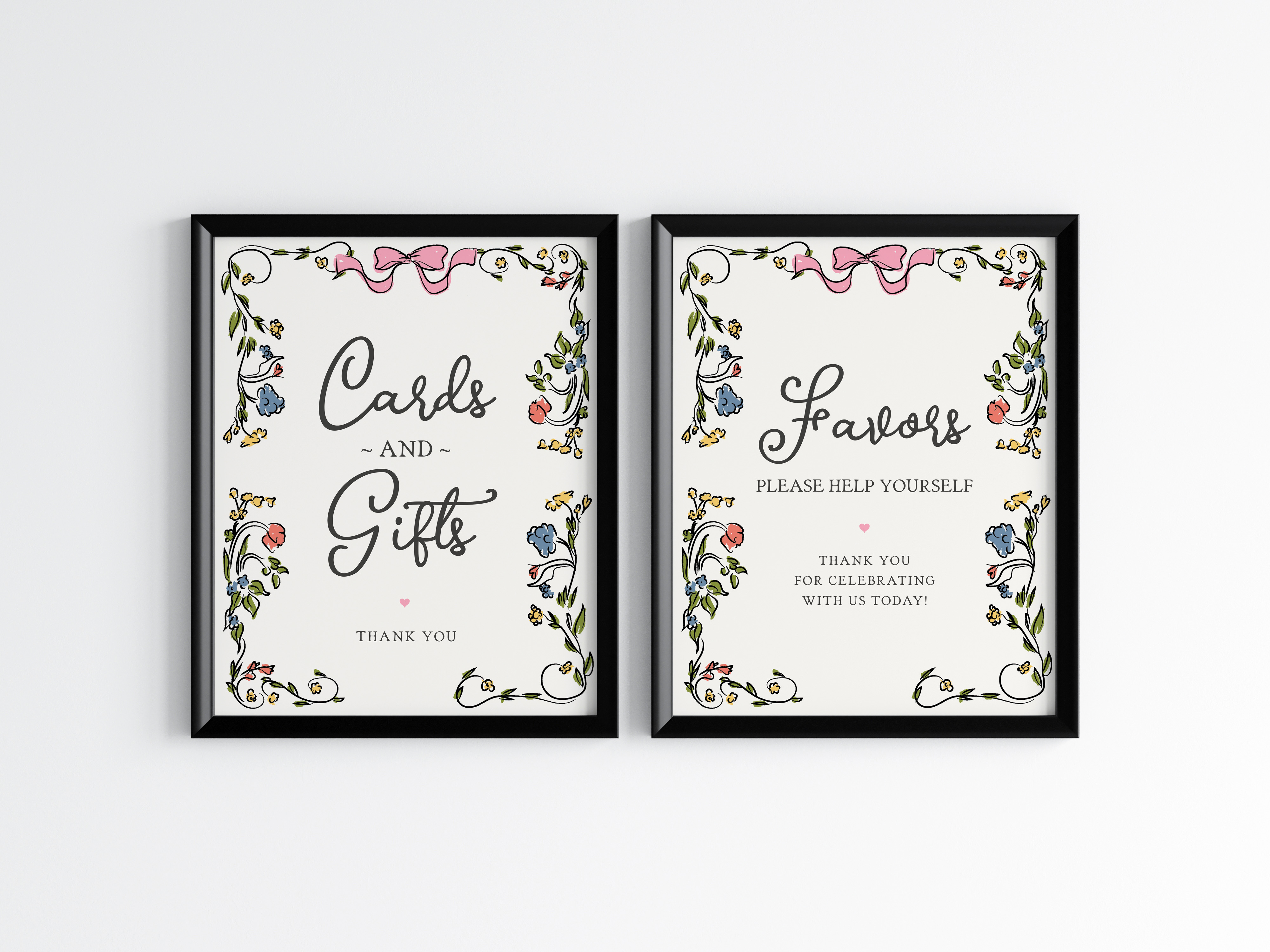 whimsical floral - gifts and favors design preview