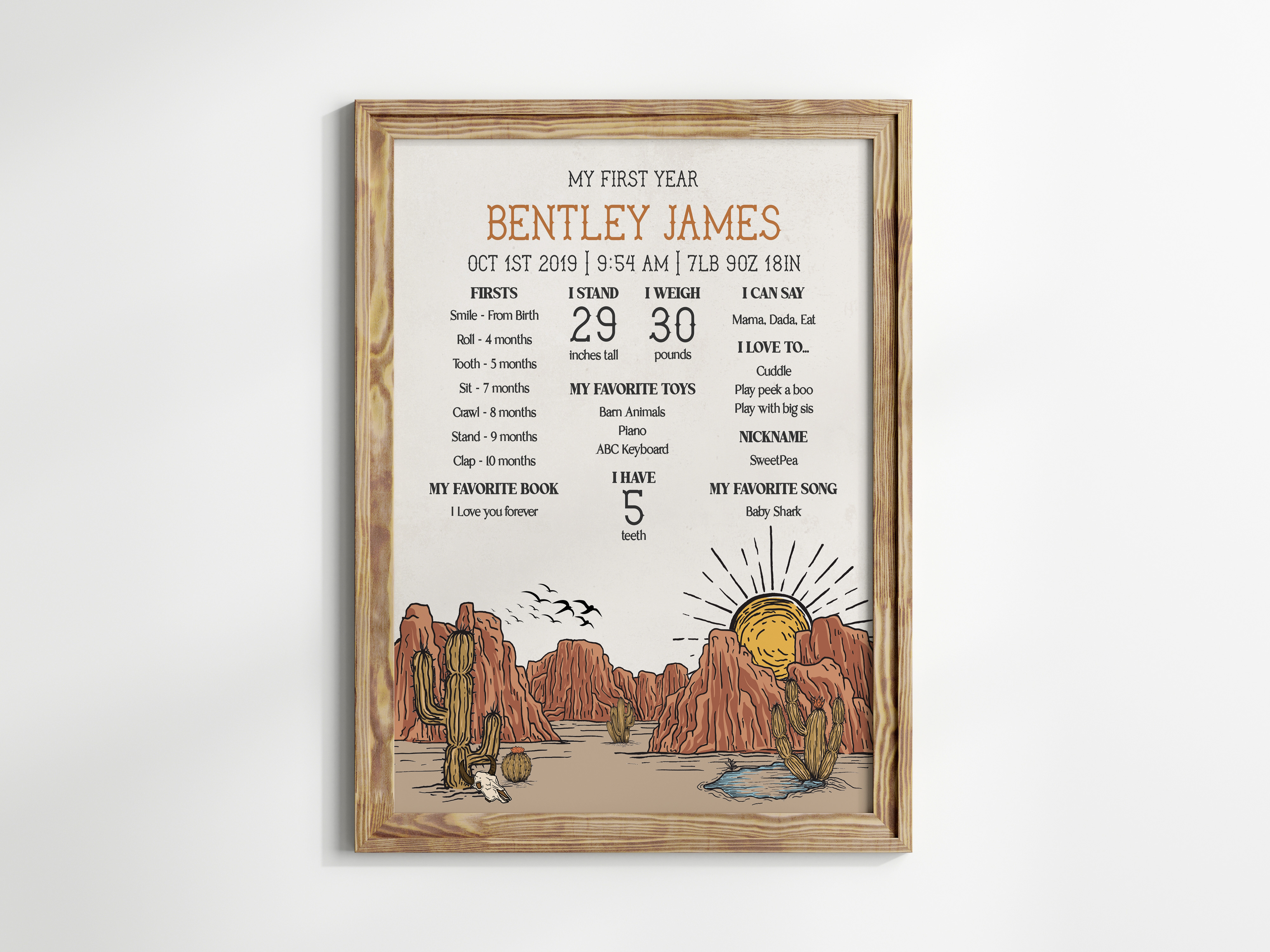 wild west - my first year design preview