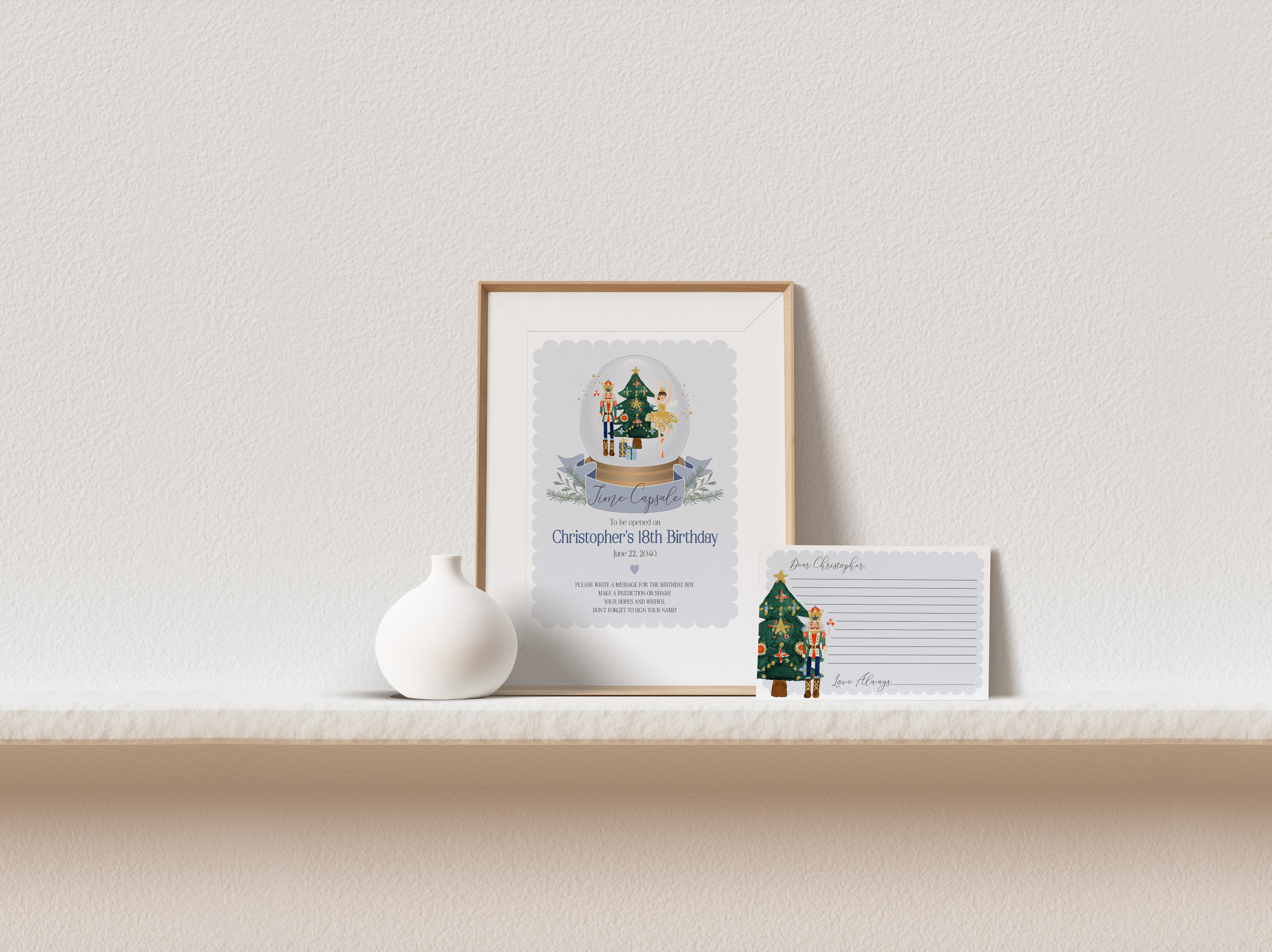 blue nutcracker - time capsule design preview