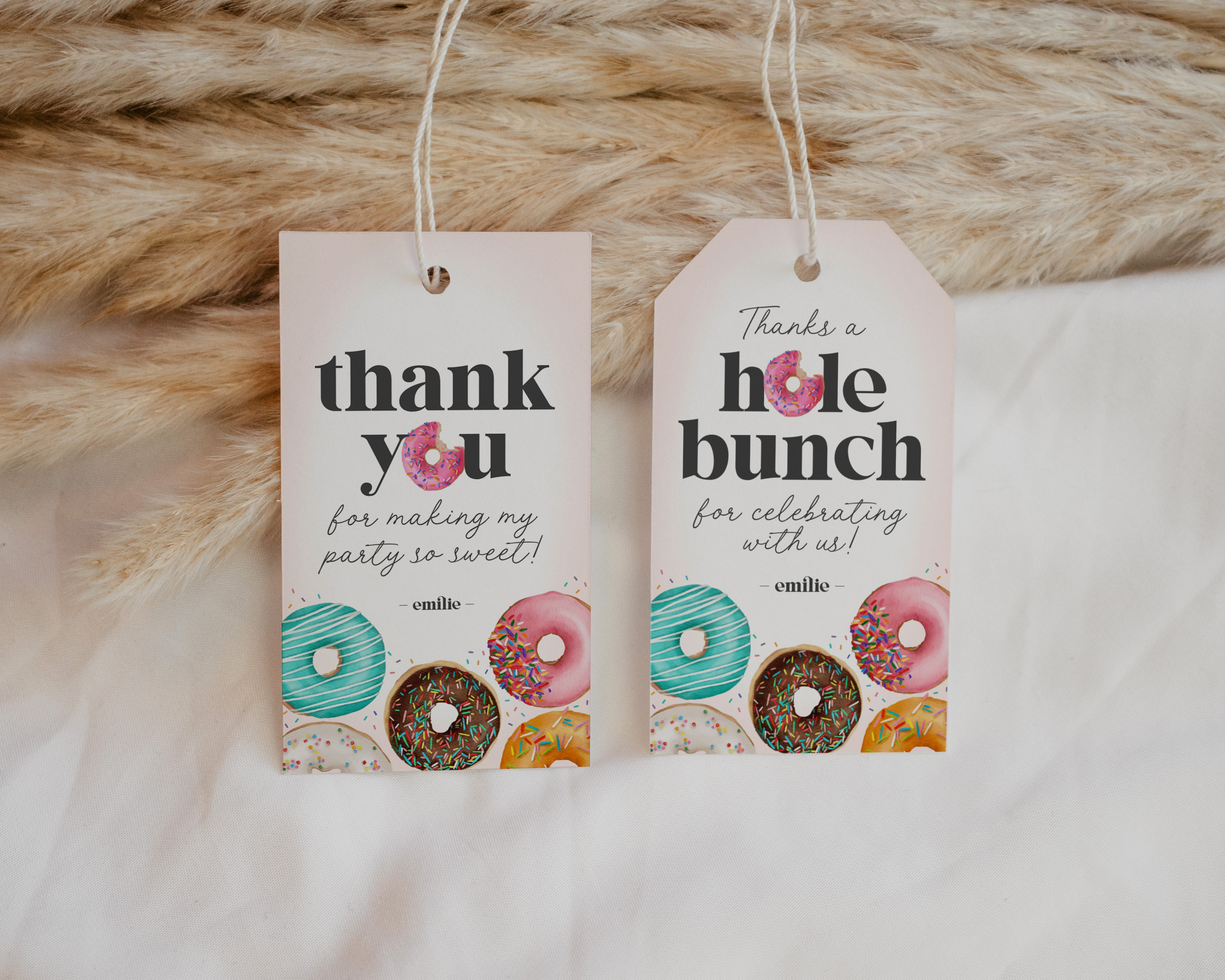 donut - tags design preview