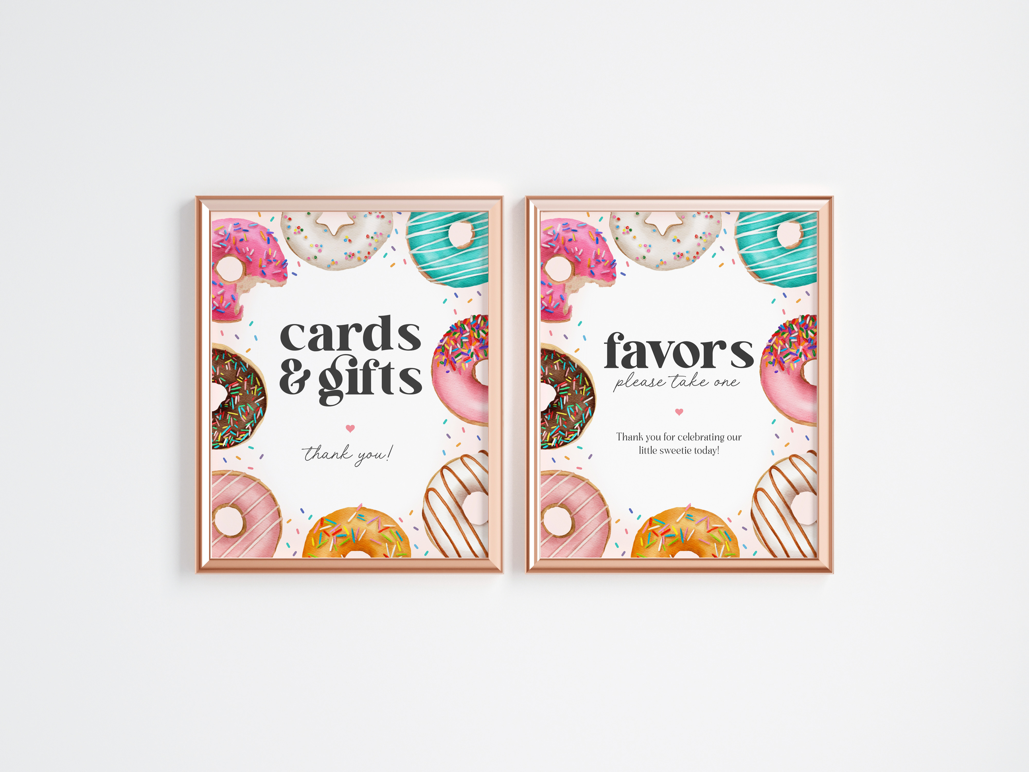 donut - gifts and favors design preview