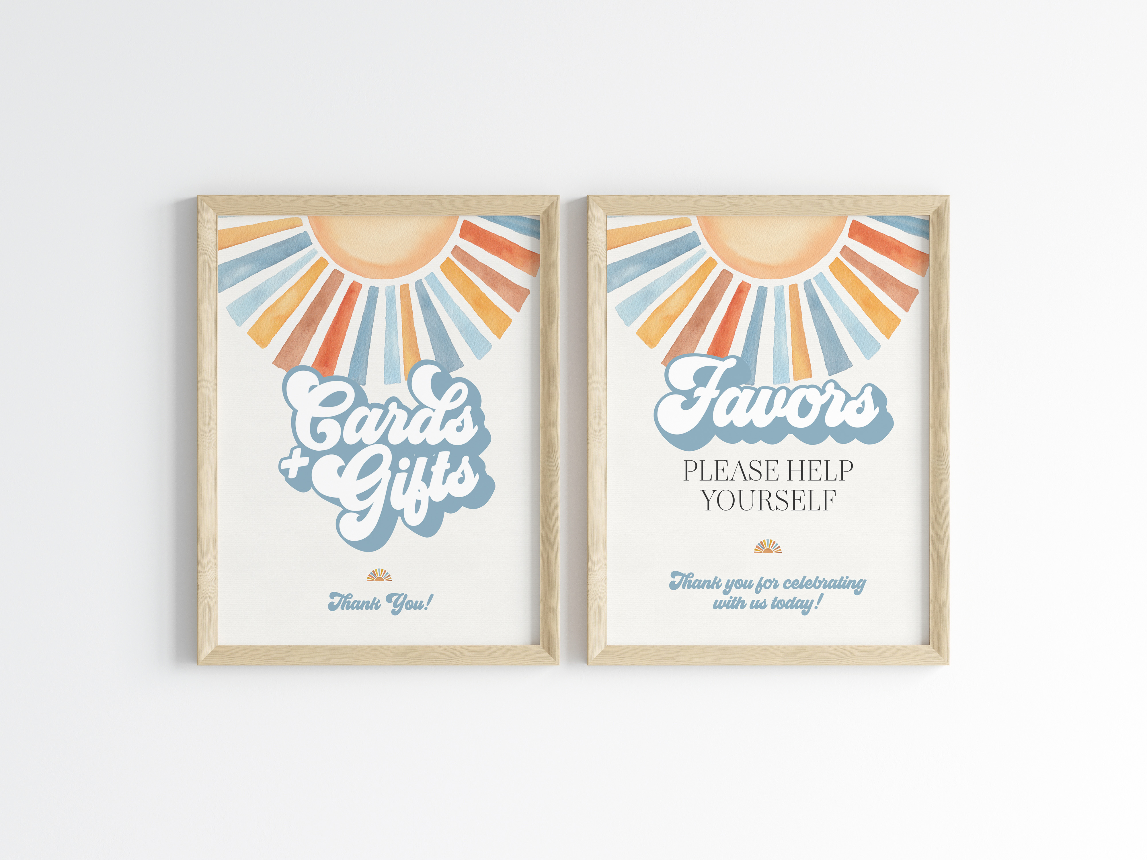 here comes the son - gifts and favors design preview