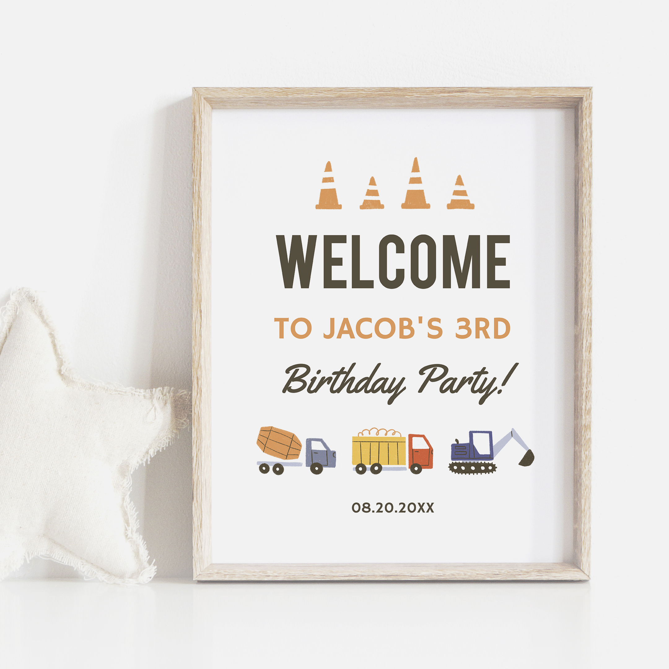 Welcome Sign - Construction Site - 9998 design preview