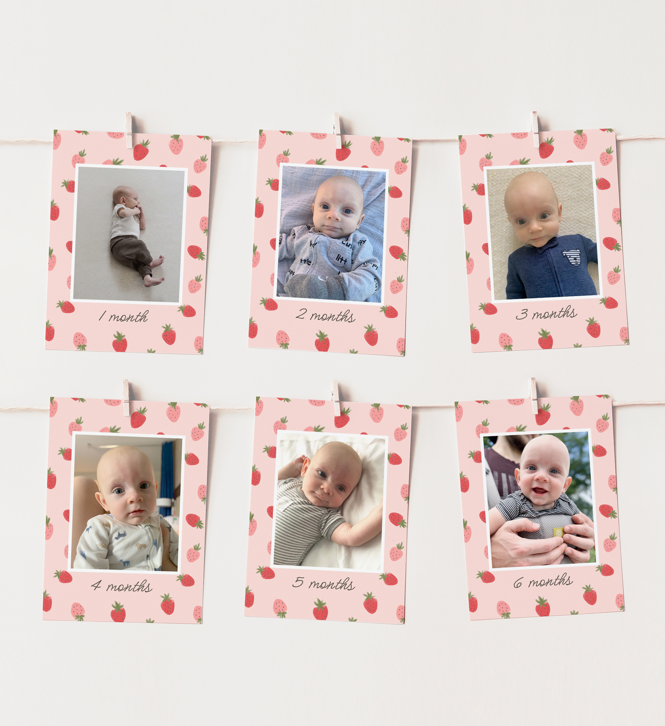 Photo Banner - Strawberries - 9980 design preview
