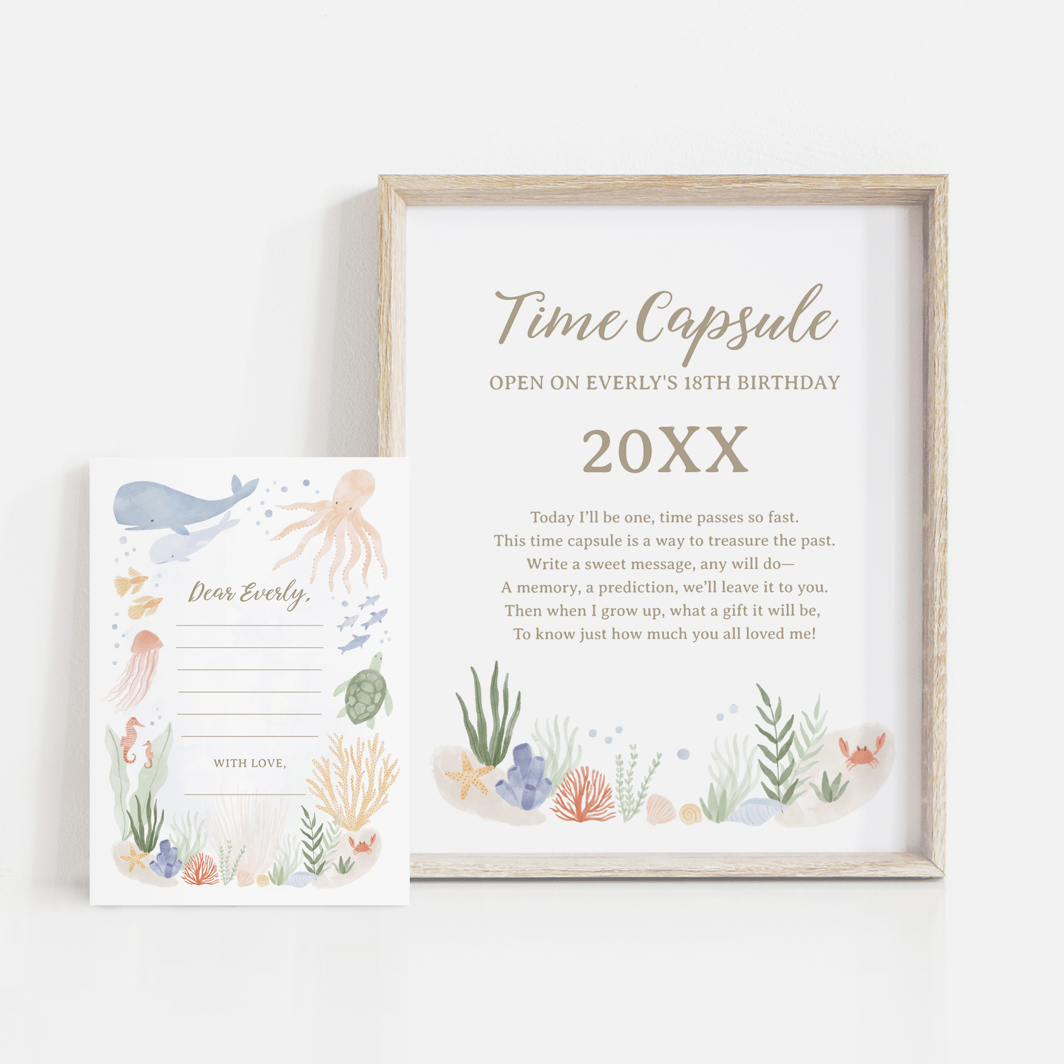 Time Capsule - Under the Sea - 9996 design preview