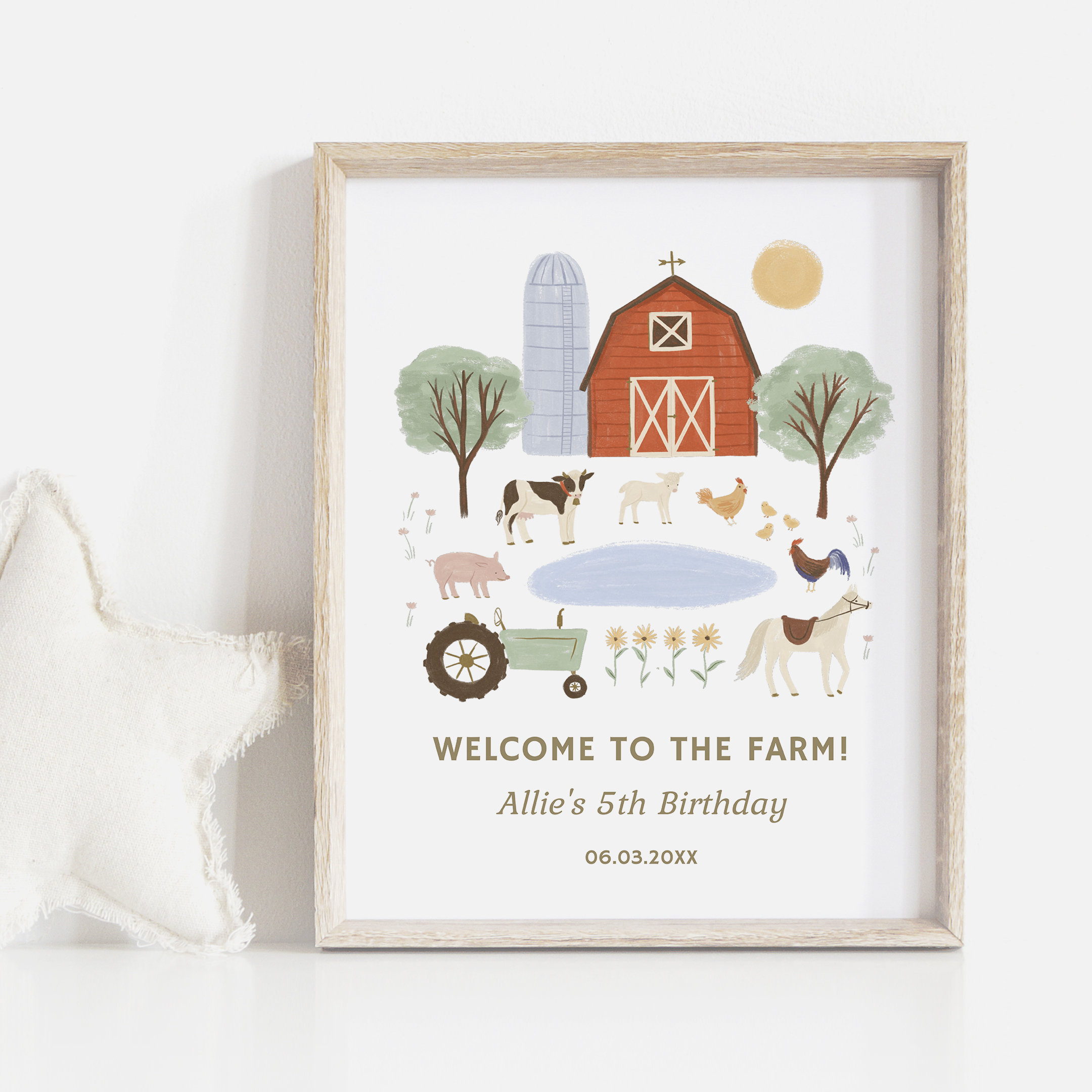 Welcome Sign - On the Farm - 9997 design preview
