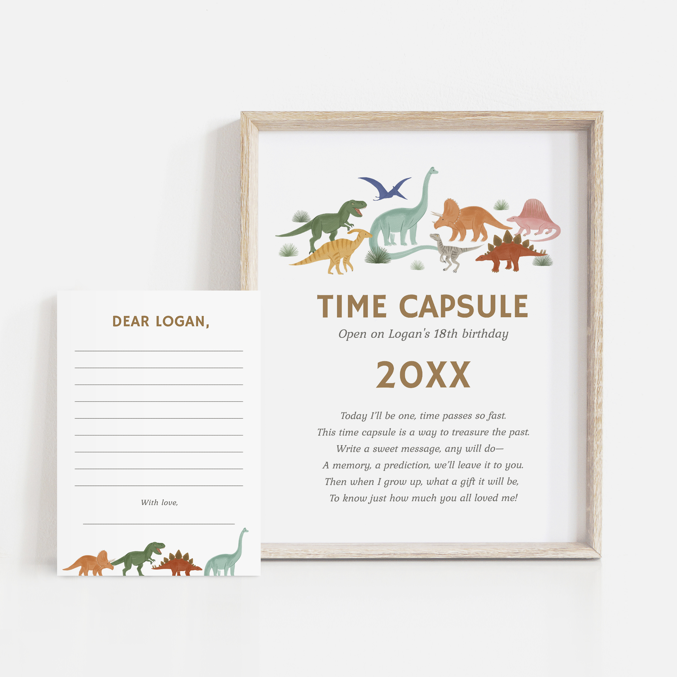 Time Capsule - Dinosaurs - 9994 design preview