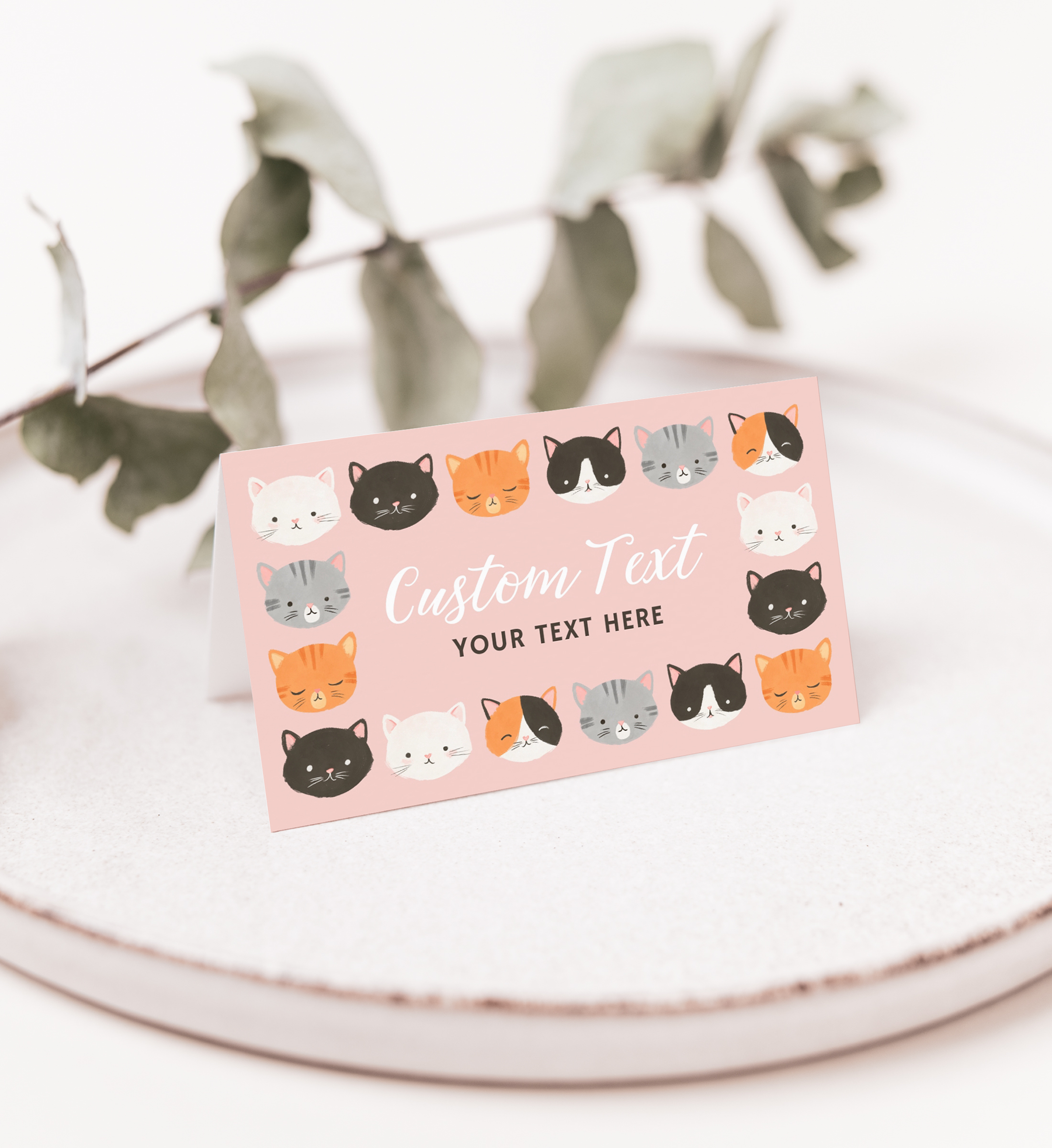 Tent Card - Kittens - 9991 design preview