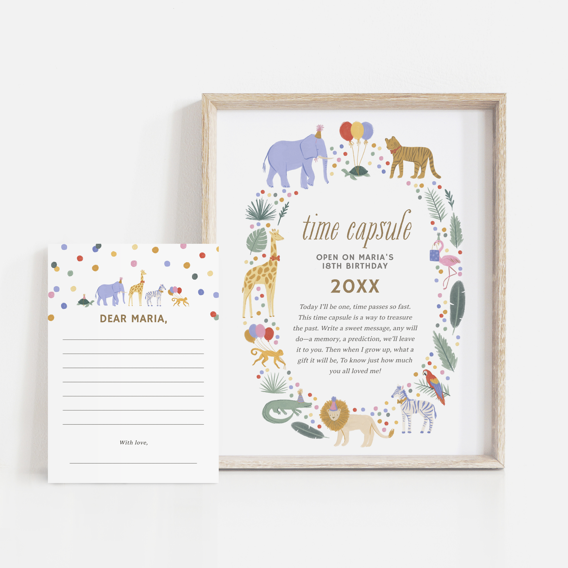 Time Capsule - Jungle Party - 9989 design preview