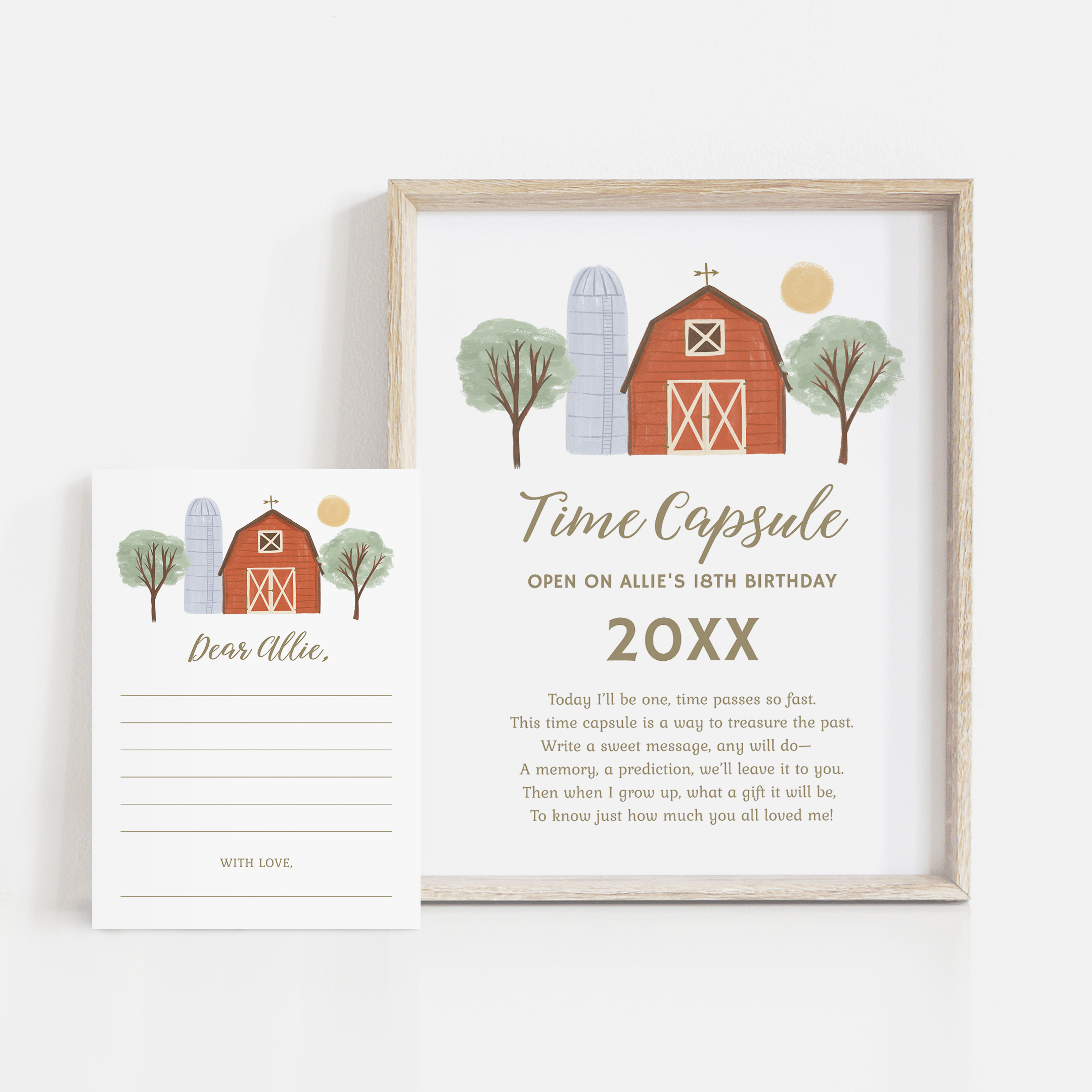 Time Capsule - On the Farm - 9997 design preview