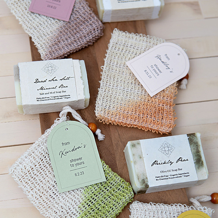 Soap Savor Favor Tags design preview