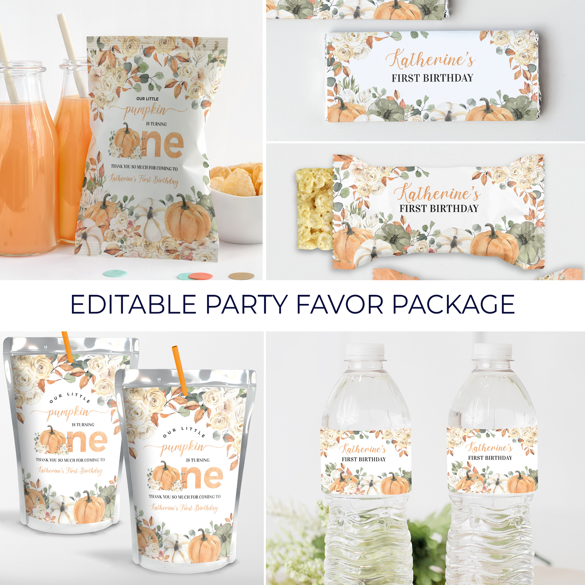 PB001 - Party Favor Package design preview