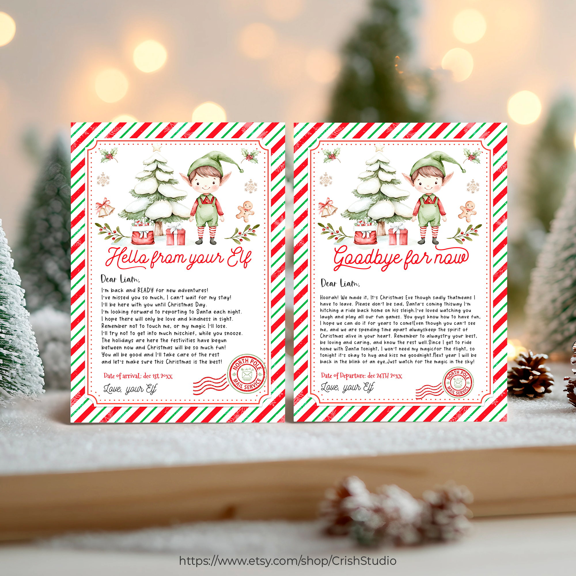 ELF106-Elf Printable Kit design preview
