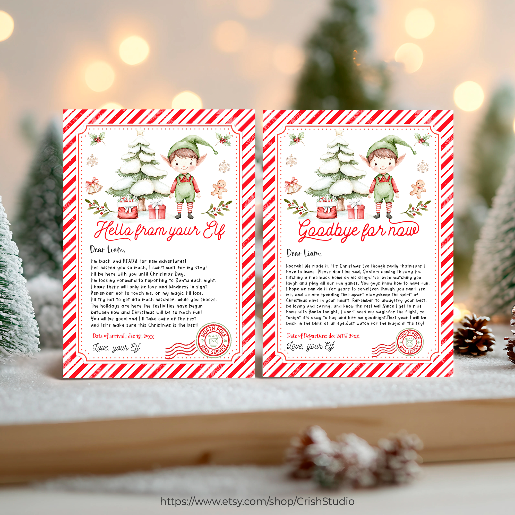 ELF105-Elf Printable Kit design preview