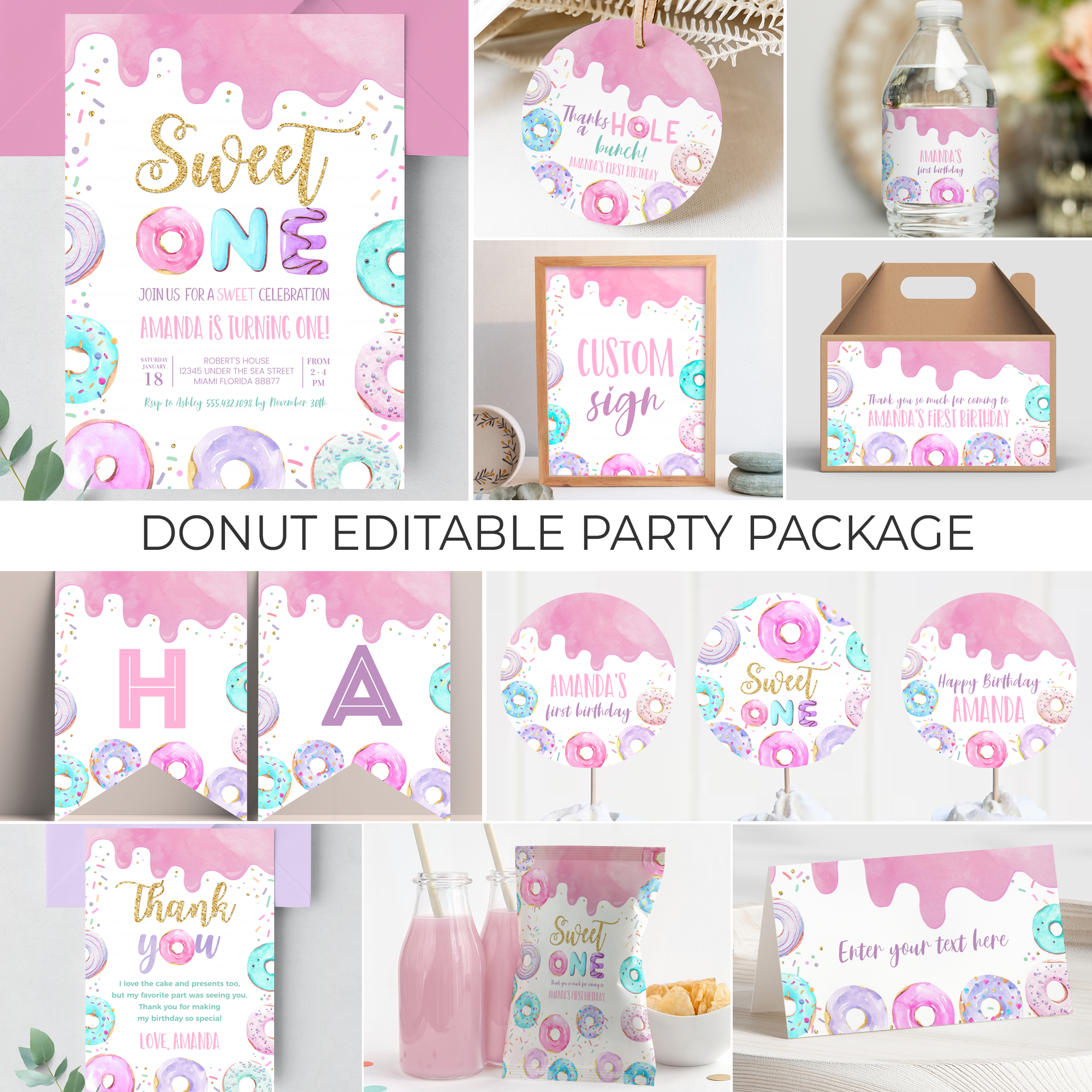 D001 - Birthday Package design preview
