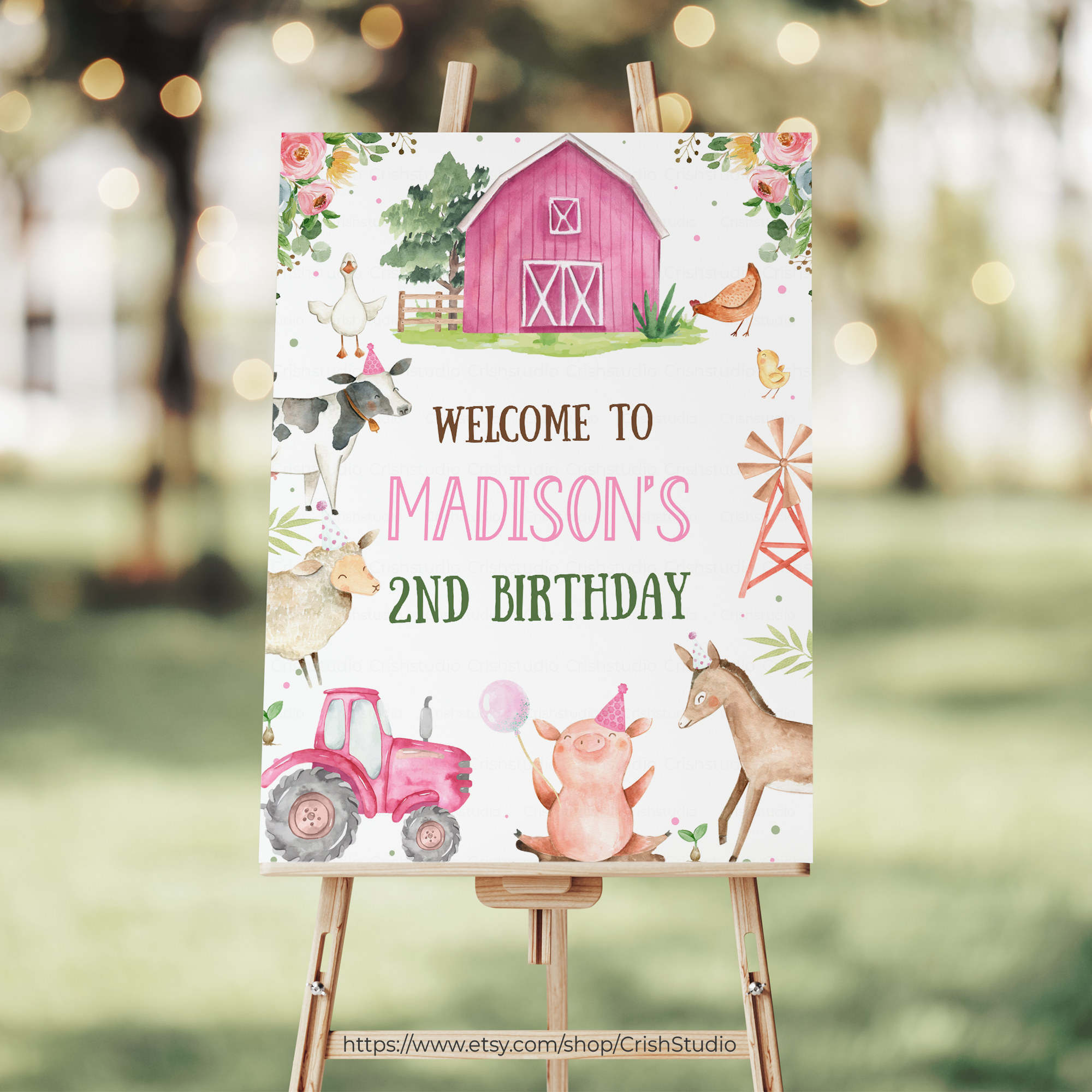 F102-Welcome Sign design preview