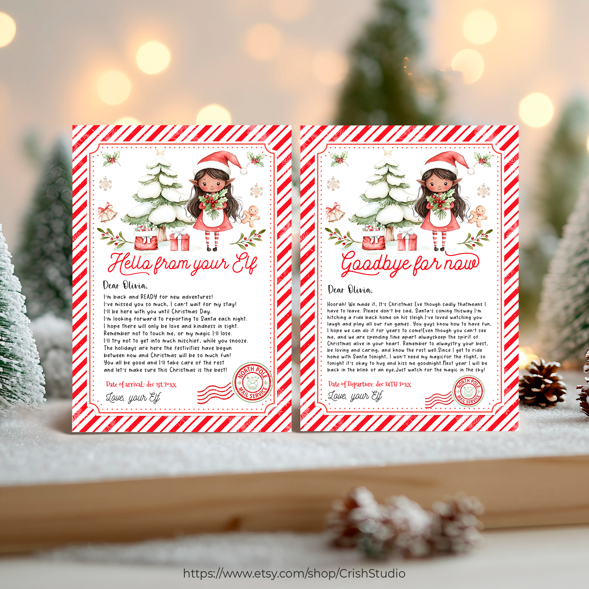 ELF111-Elf Printable Kit design preview