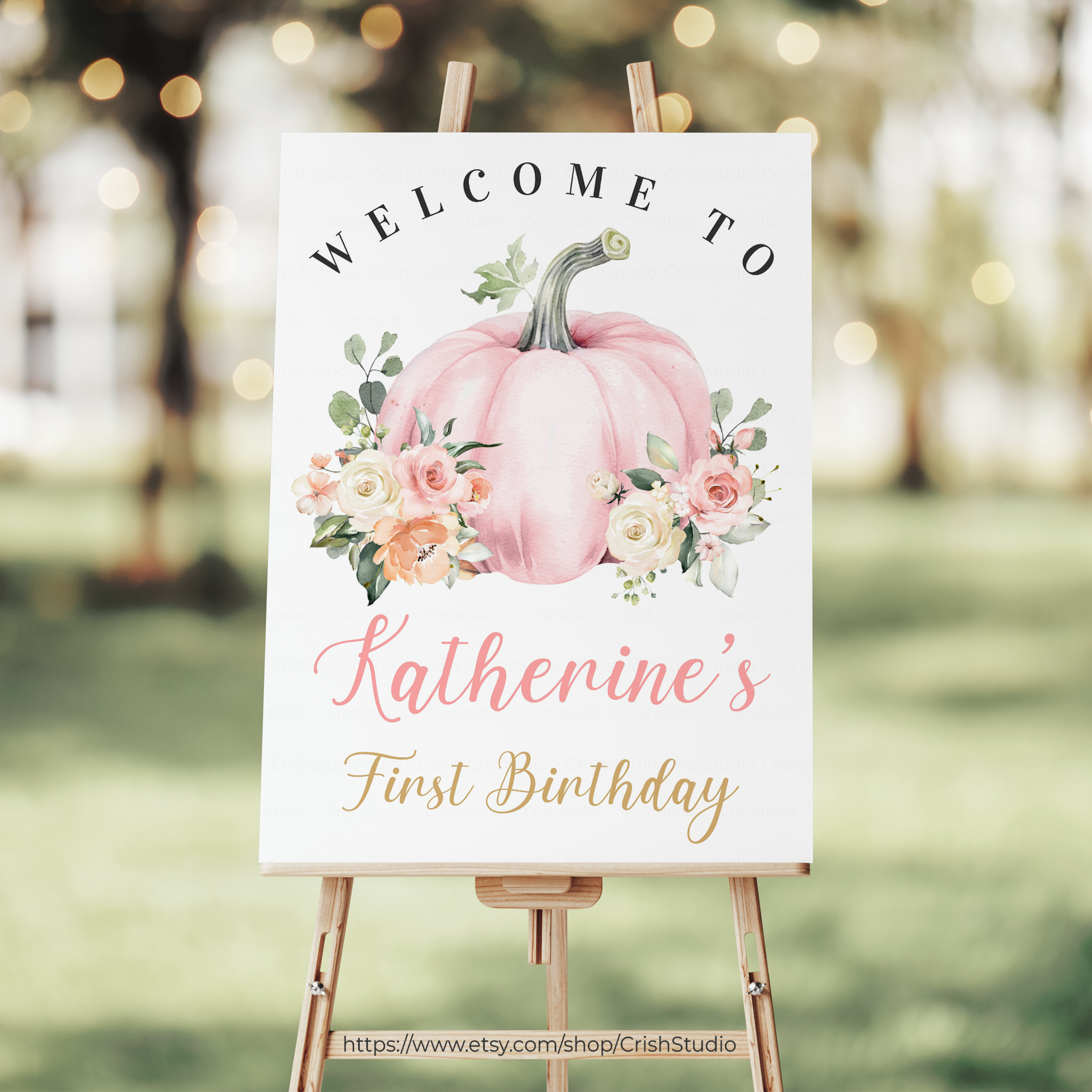 PB102 - Welcome Sign (16x20", 18x24", 24x36") design preview
