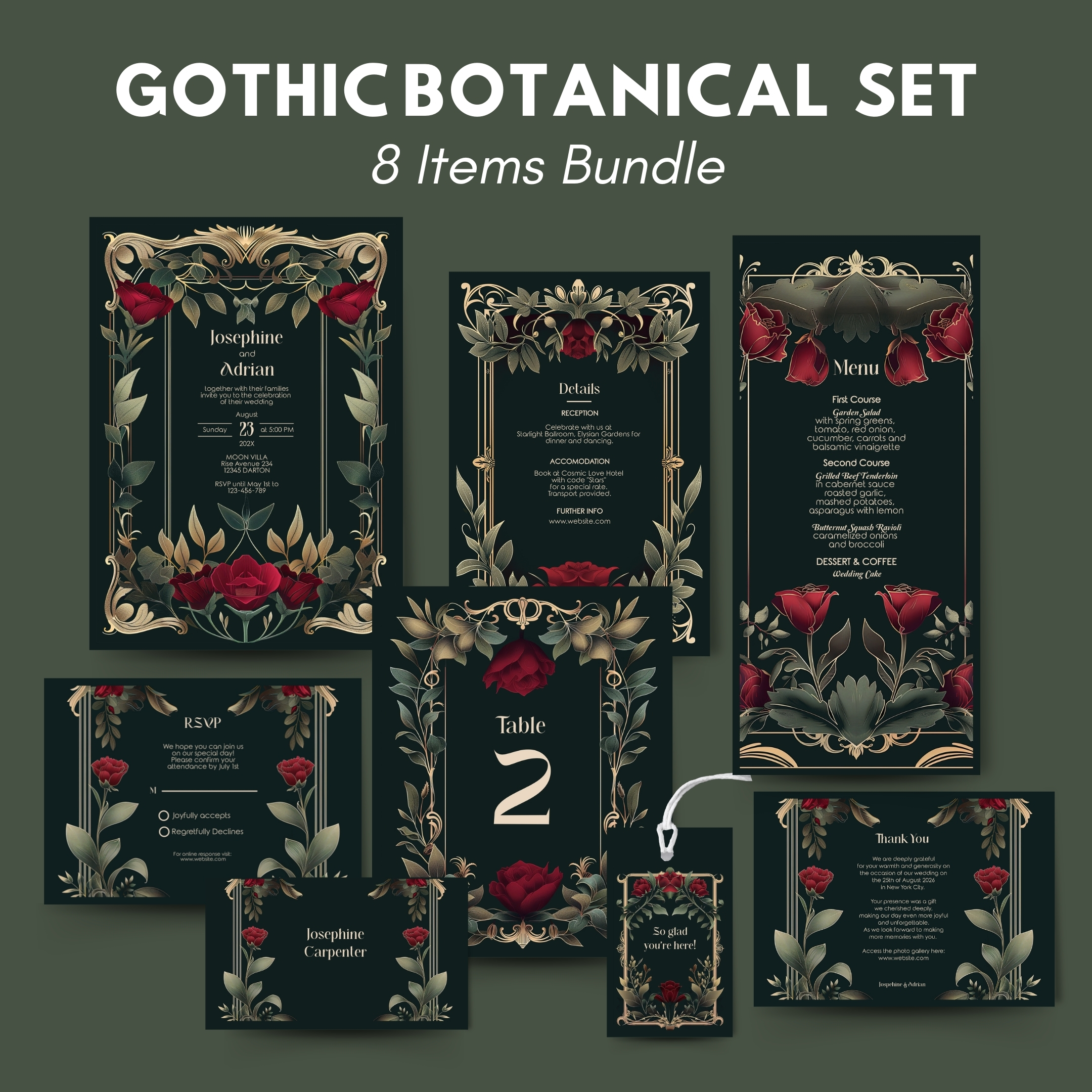 Set 346_8 Items design preview