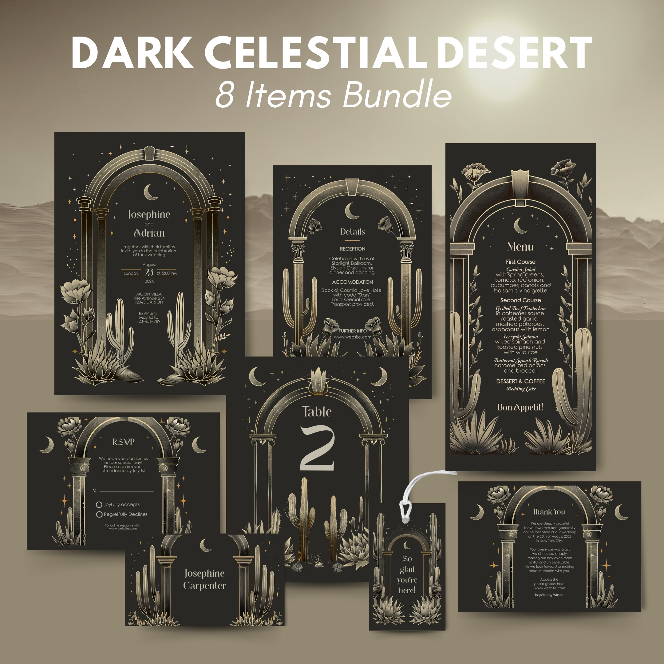 Set 389_Celestial_8 Items design preview