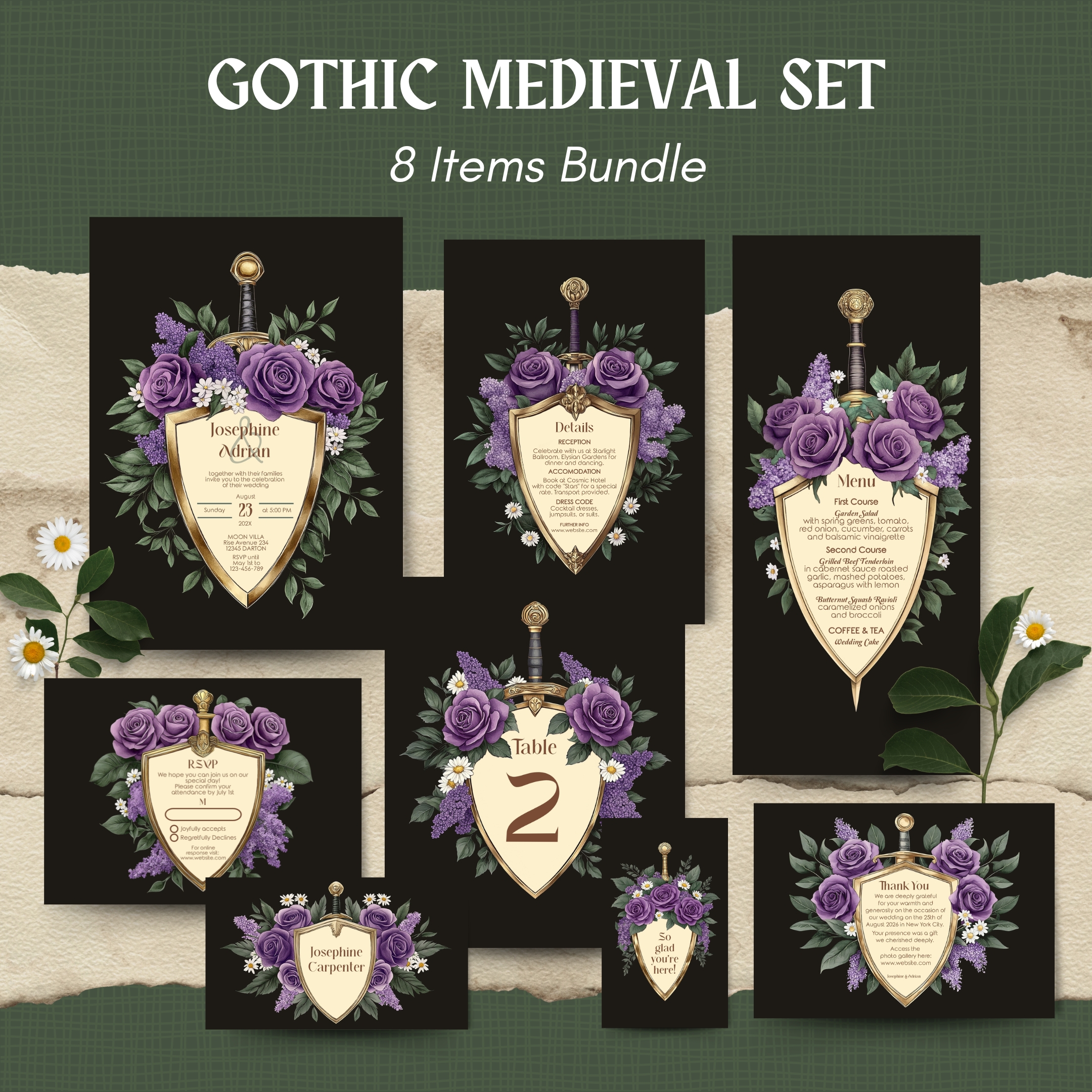 Set 449_8 Items design preview