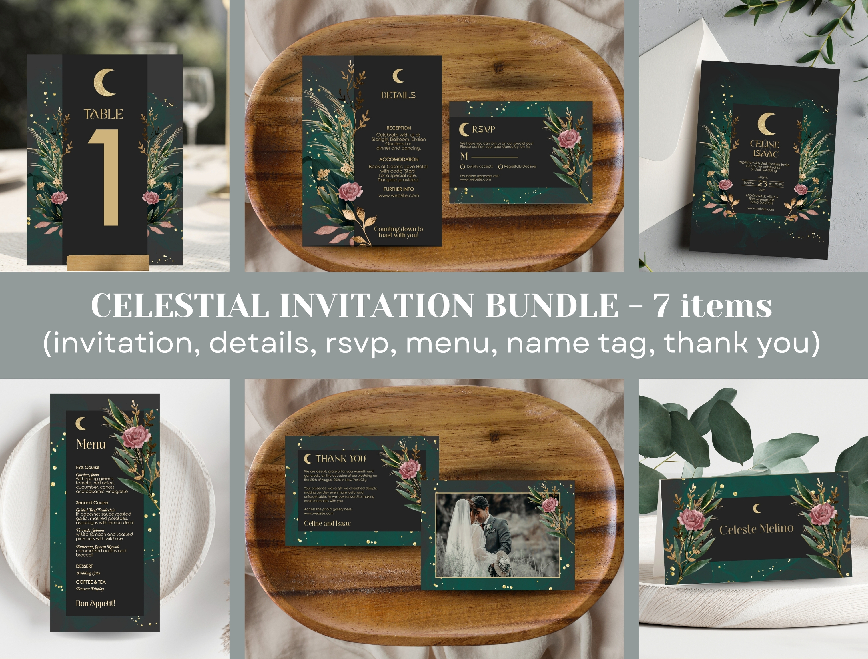 Celestial 12_big set_7 items design preview